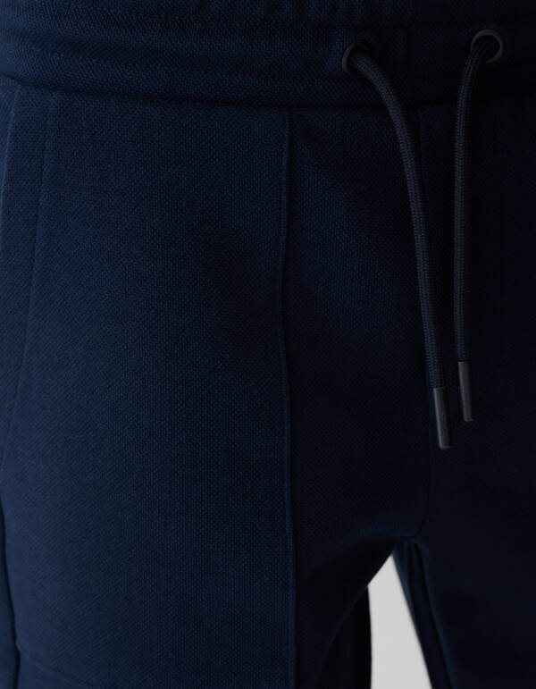 Pique Short Donkerblauw SHOEBY BOYS