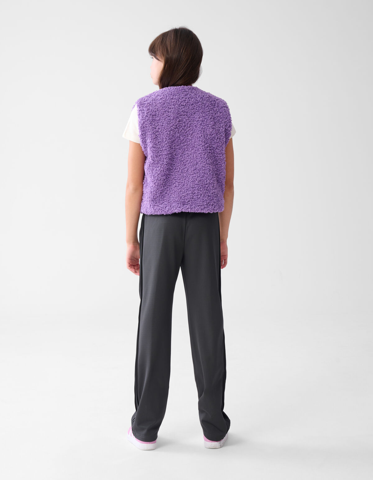 Teddy Label Gilet Paars SHOEBY GIRLS