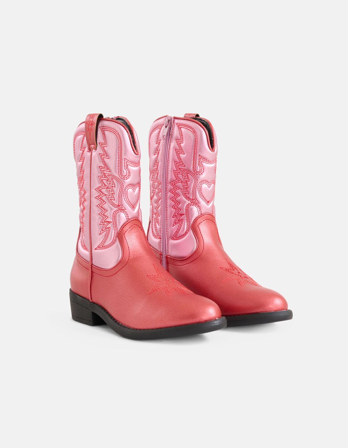 Western Laars Rood SHOEBY SHOES