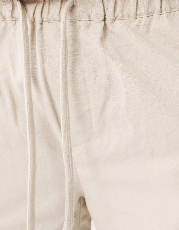 Linnen Short Zand SHOEBY MEN