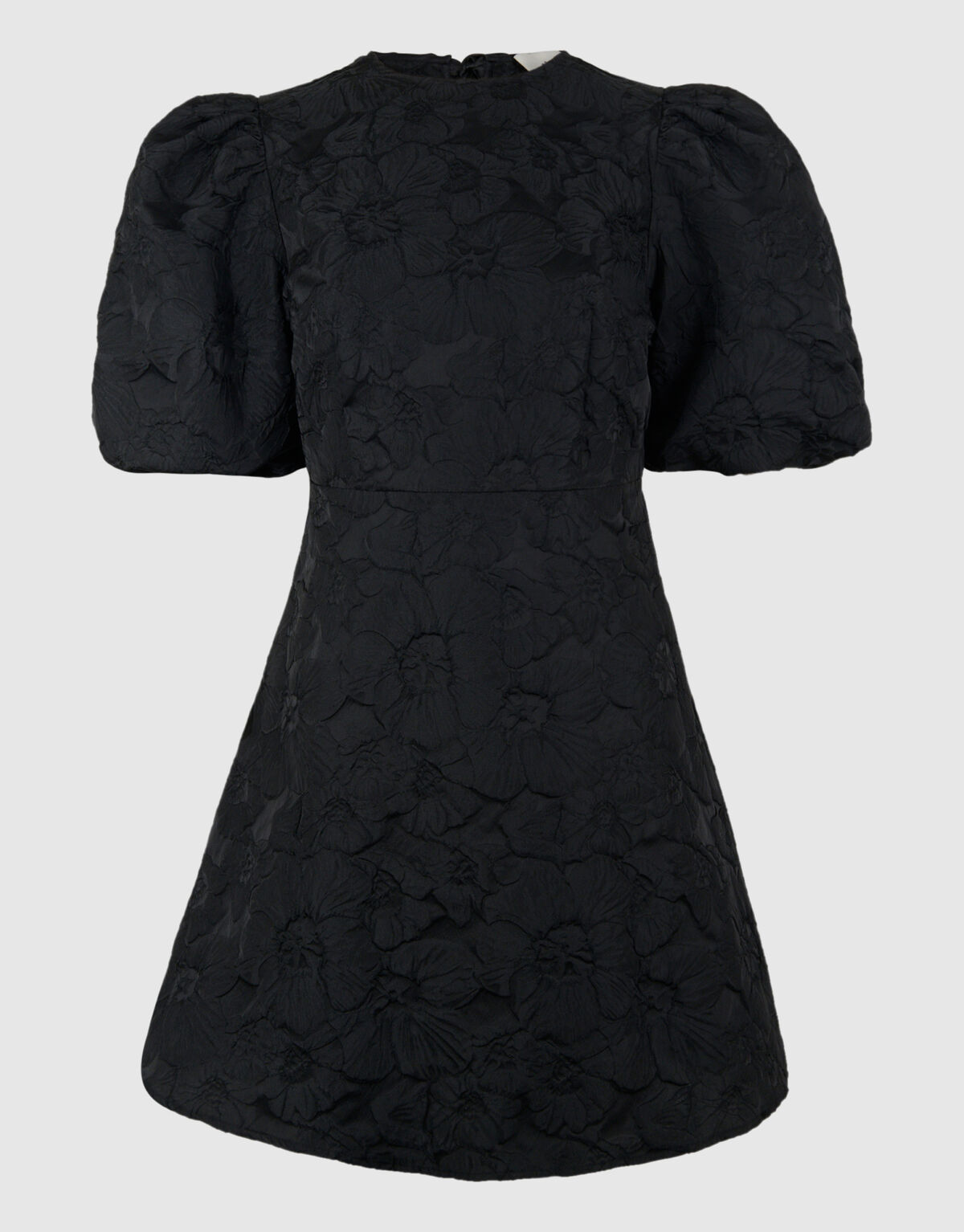 Jacquard Strik Mini Jurk Zwart SHOEBY WOMEN