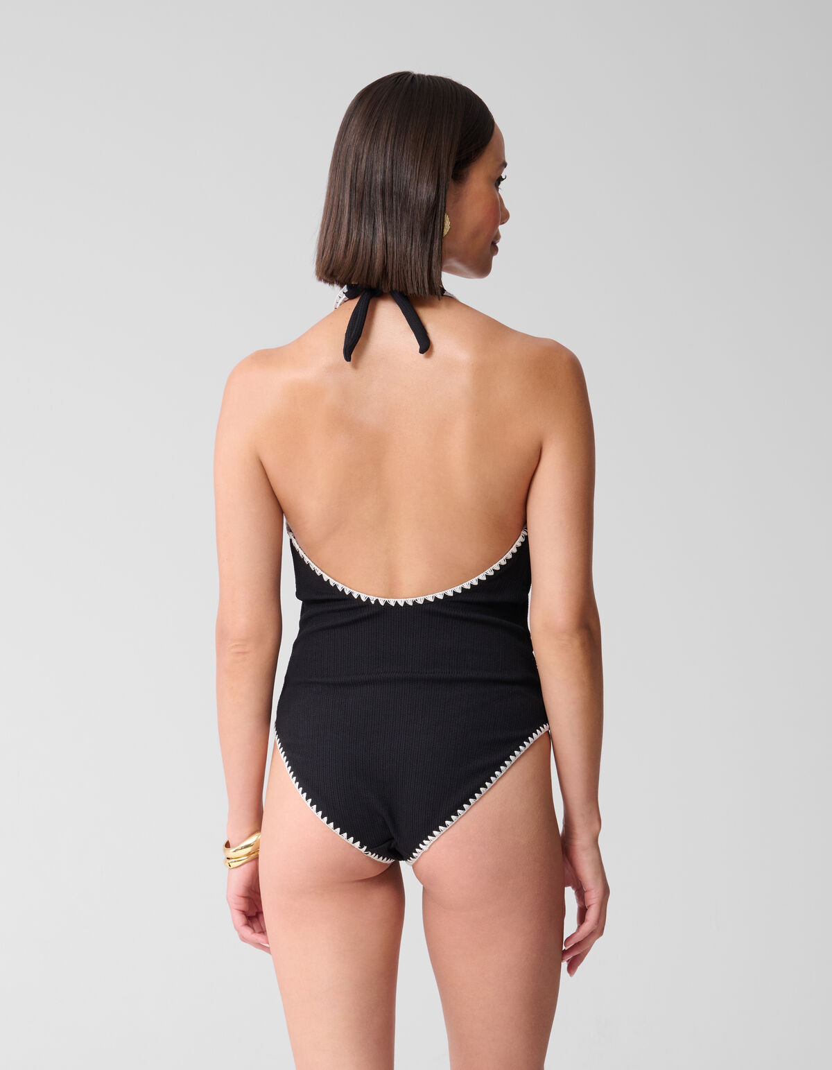 Stitched Badpak Zwart SHOEBY ACCESSOIRES