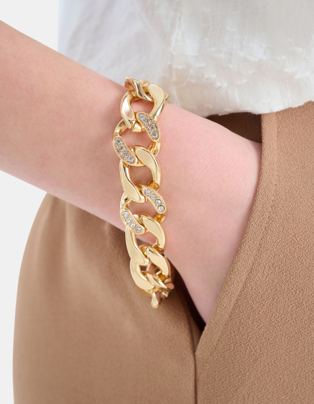 Chained Strass Armband ACCESSOIRES SHOEBY