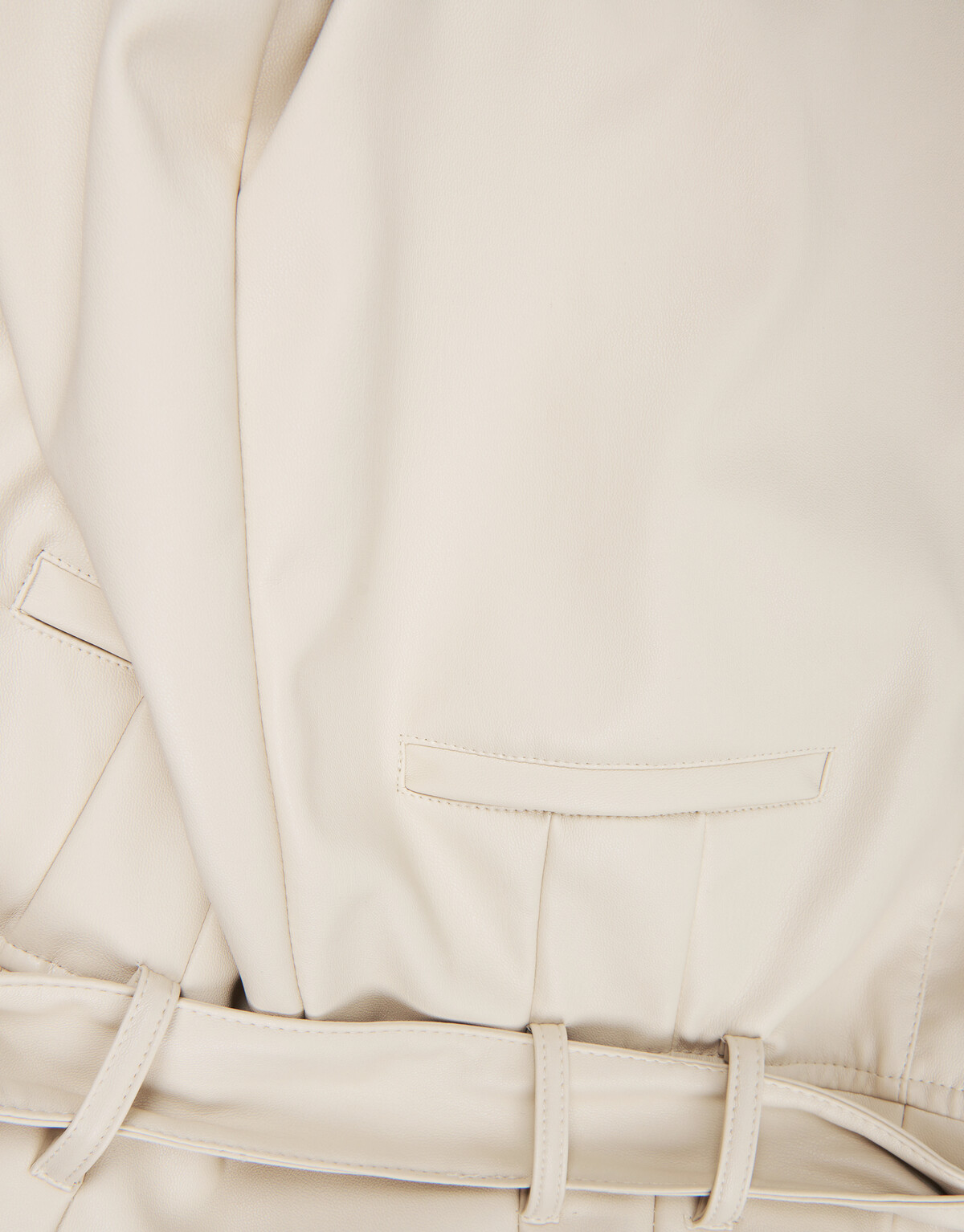 Vegan Leather Paperbag Short EKSEPT