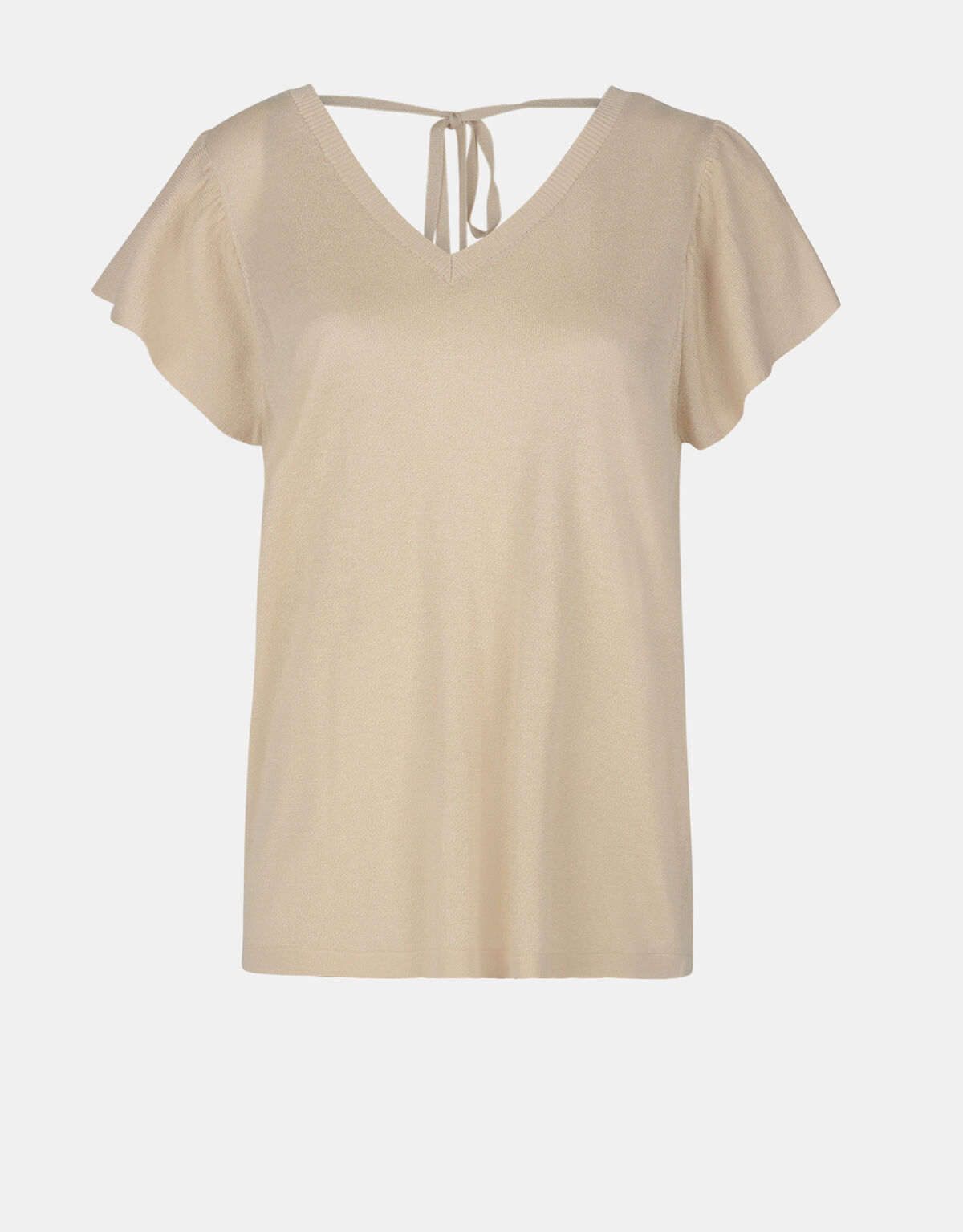 Ruffle Knit Top Eksept