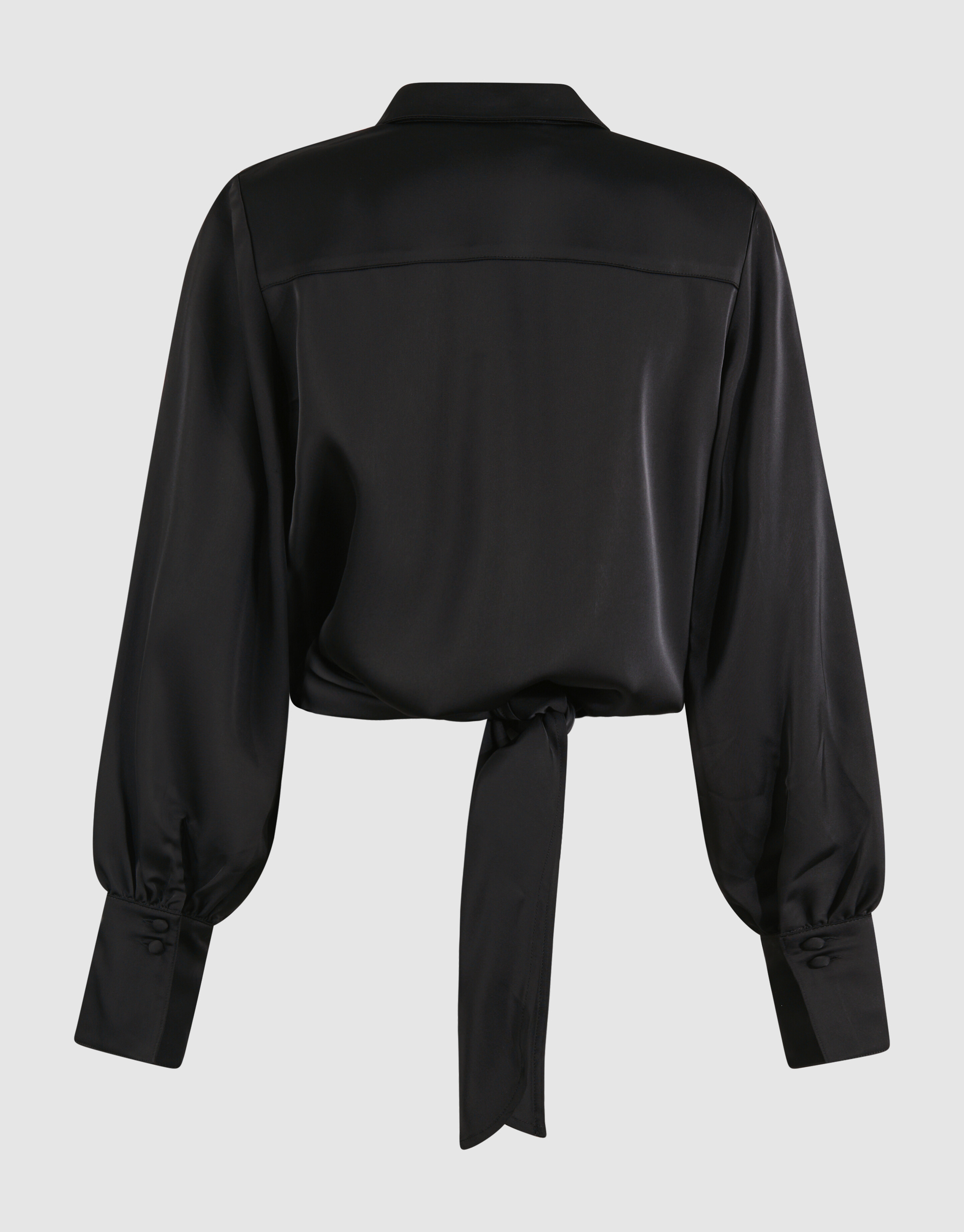 Knot Blouse Zwart By Mieke SHOEBY WOMEN