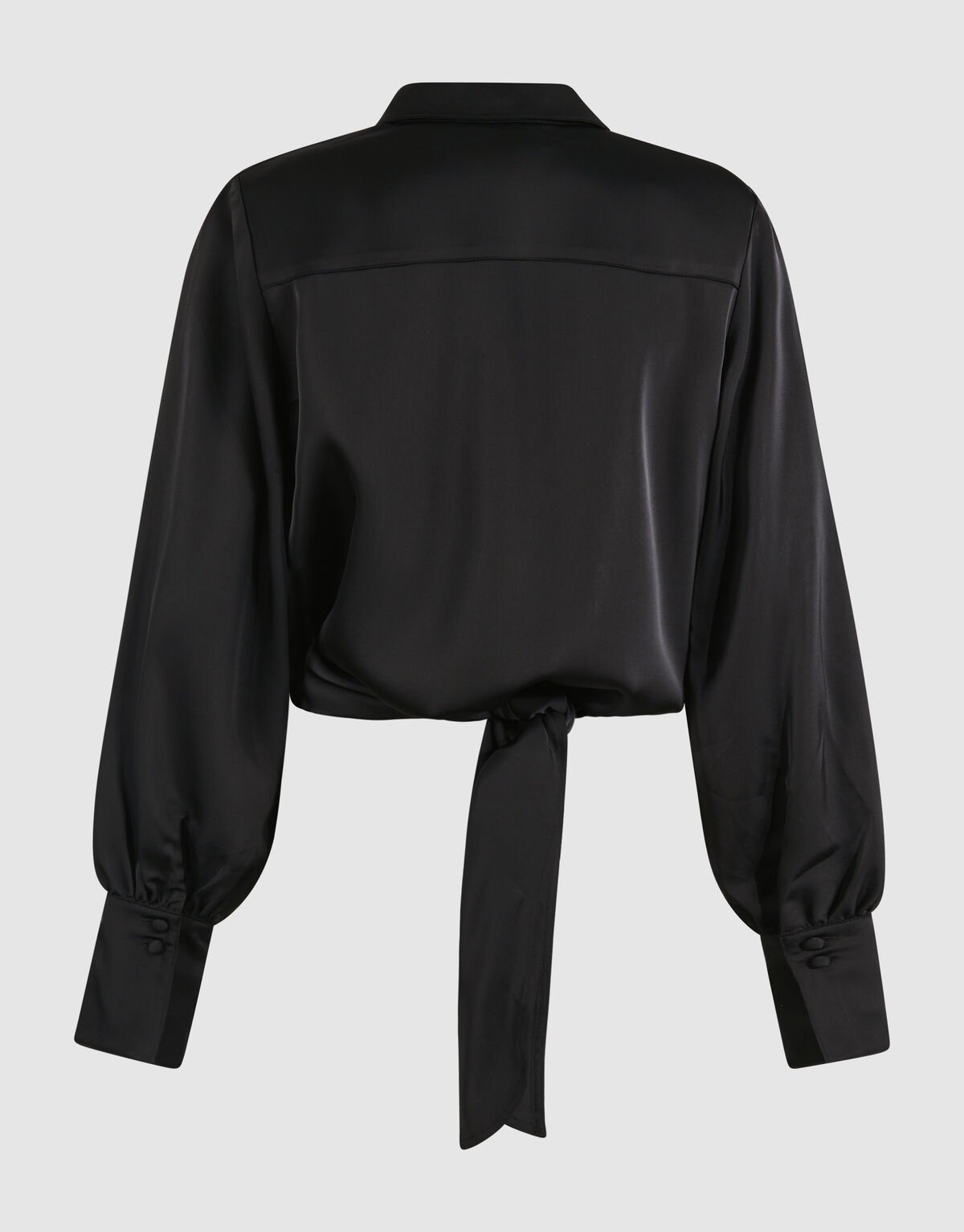 Knot Blouse Zwart By Mieke SHOEBY WOMEN