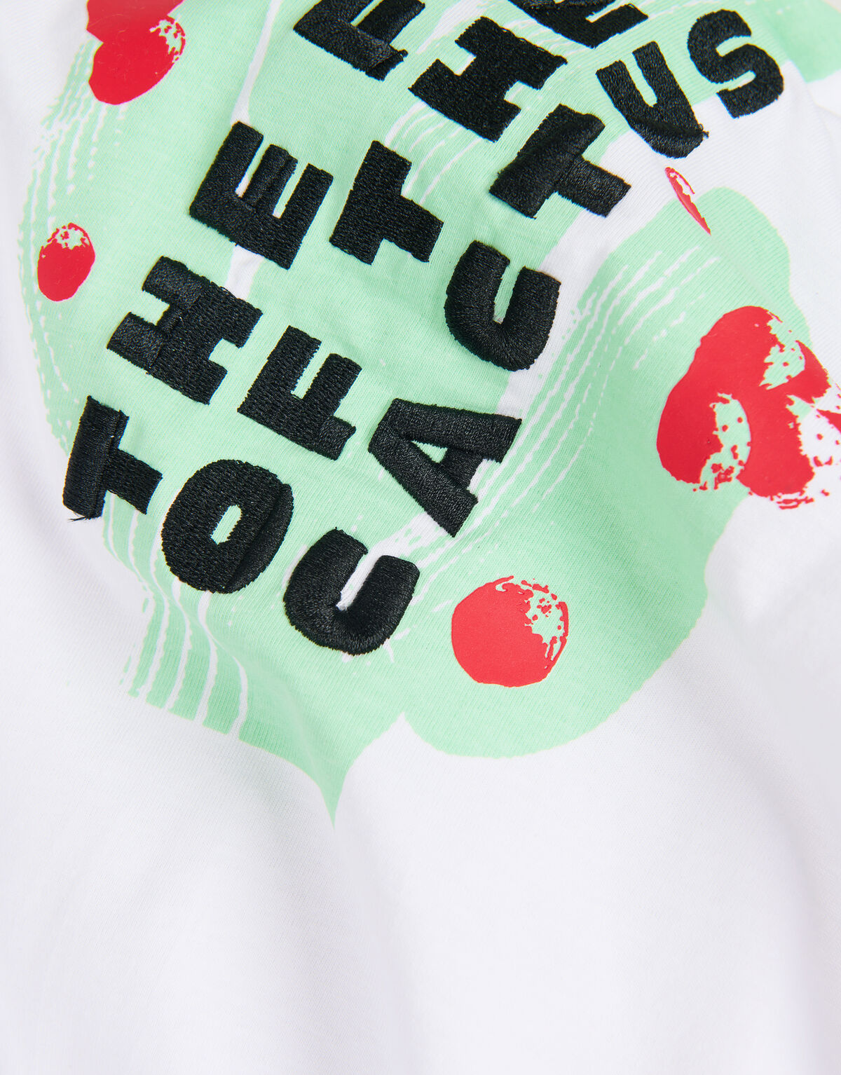 Artwork T-shirt Wit SHOEBY BOYS