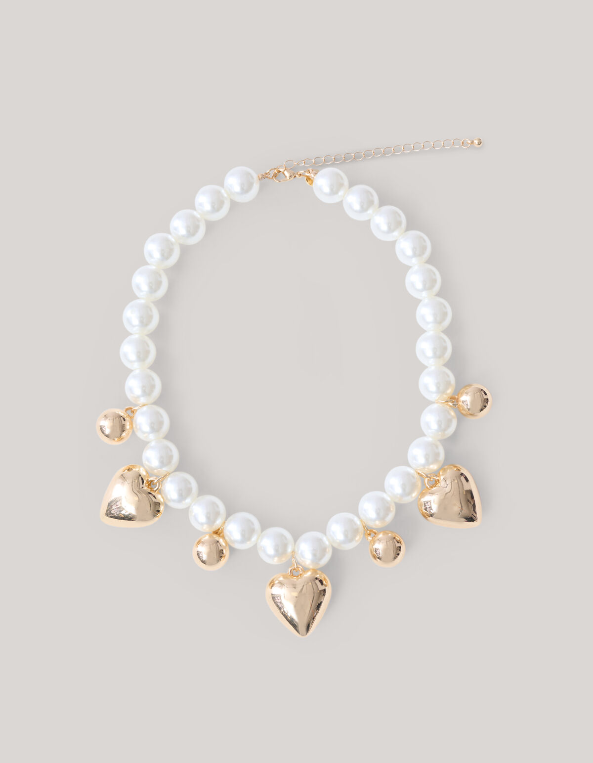 Parel Ketting Goud SHOEBY ACCESSOIRES