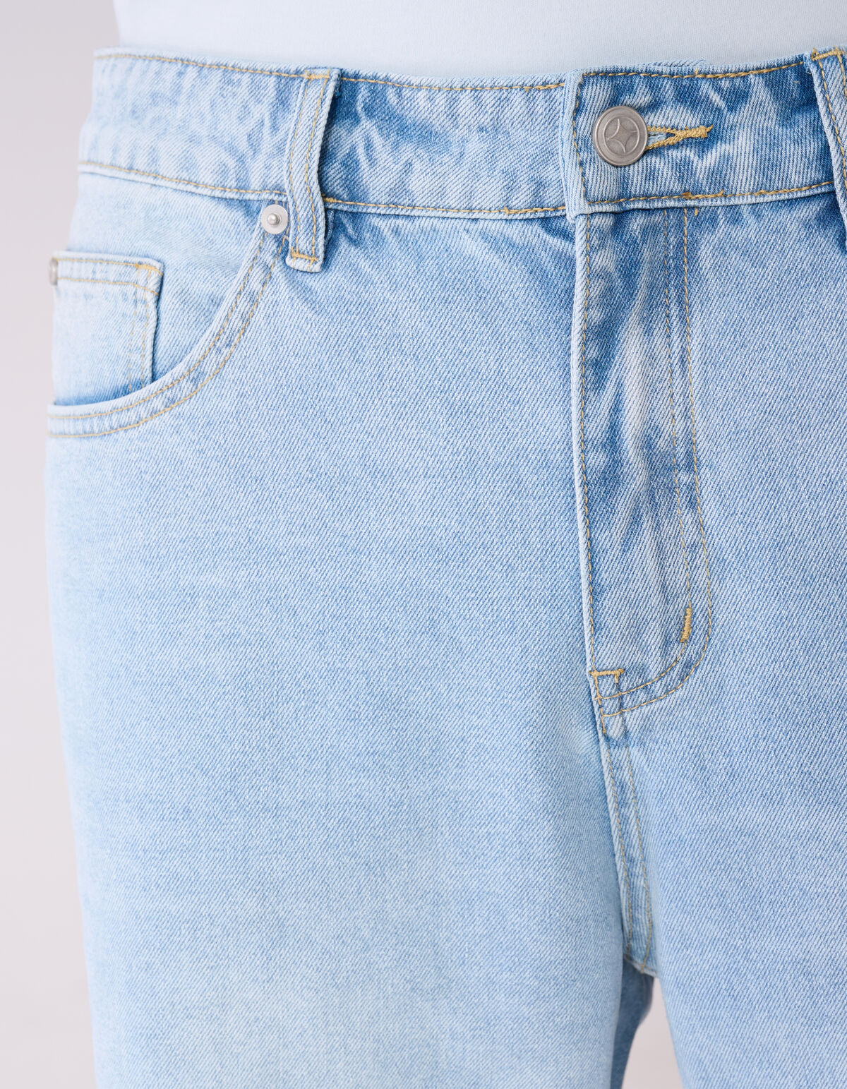 Baggy Fit Jeans Bleached L34 SHOEBY MEN