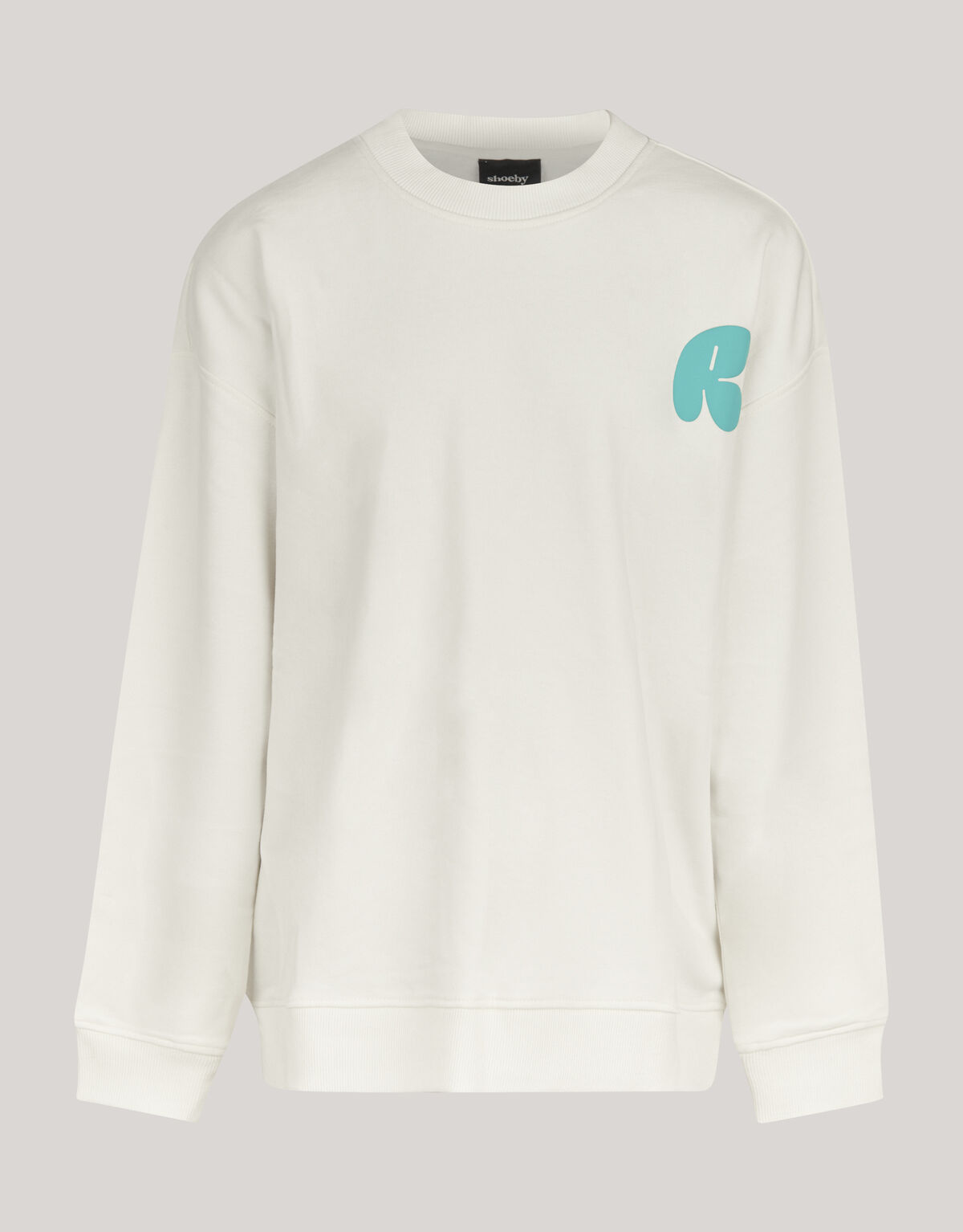 Artwork Sweater Gebroken Wit SHOEBY BOYS