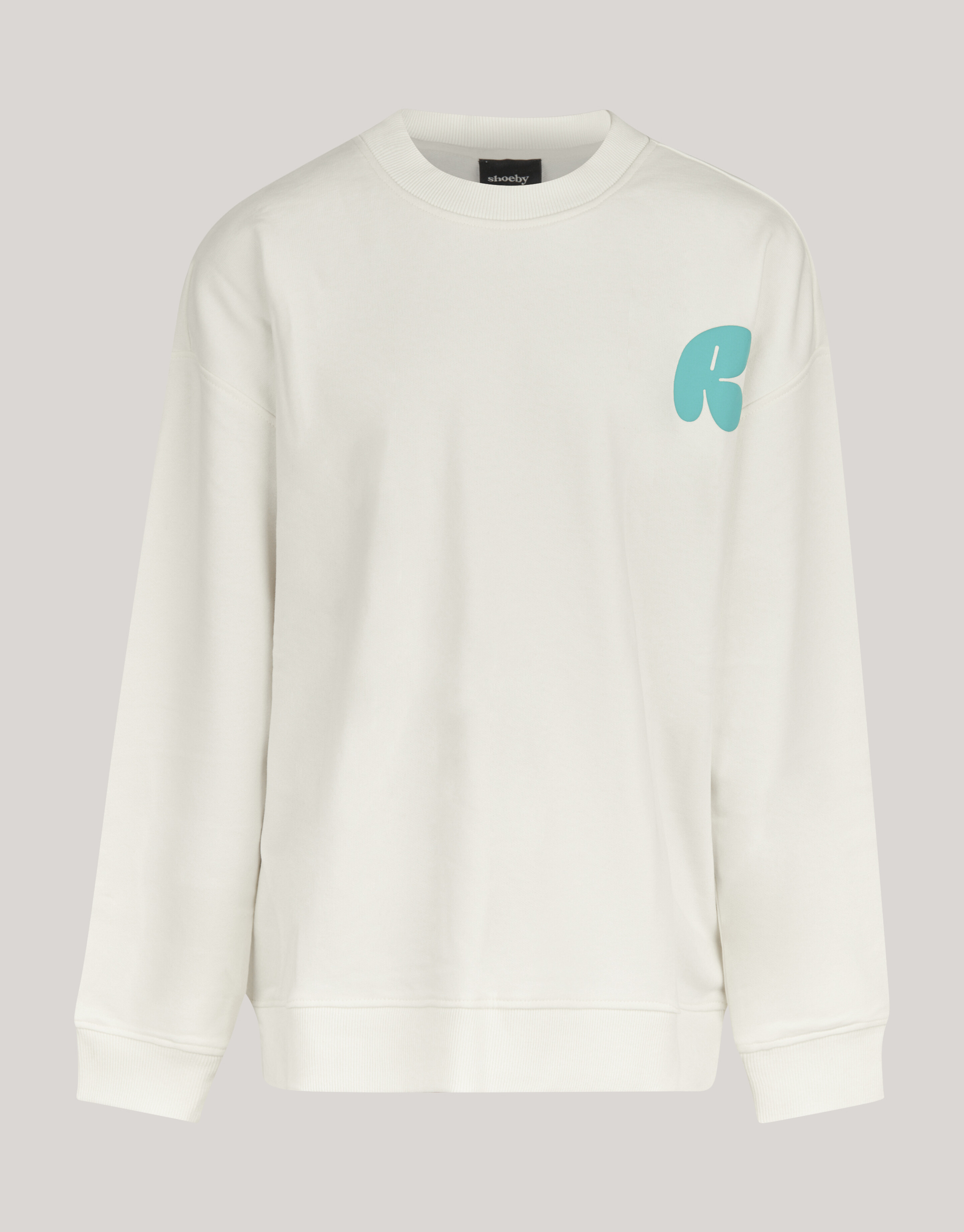Artwork Sweater Gebroken Wit SHOEBY BOYS