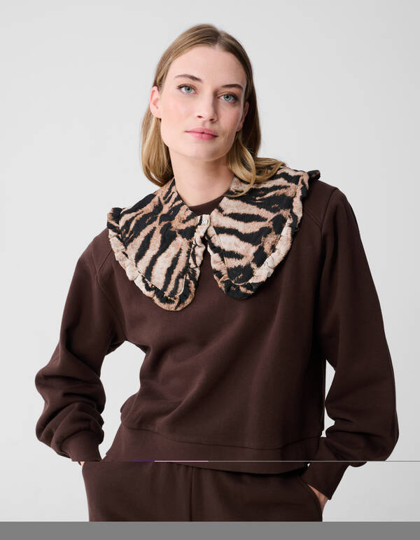 Tijger Kraag Bruin SHOEBY ACCESSOIRES