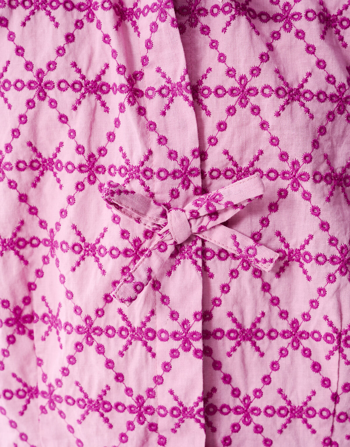 Embroidery Strik Blouse Roze SHOEBY GIRLS