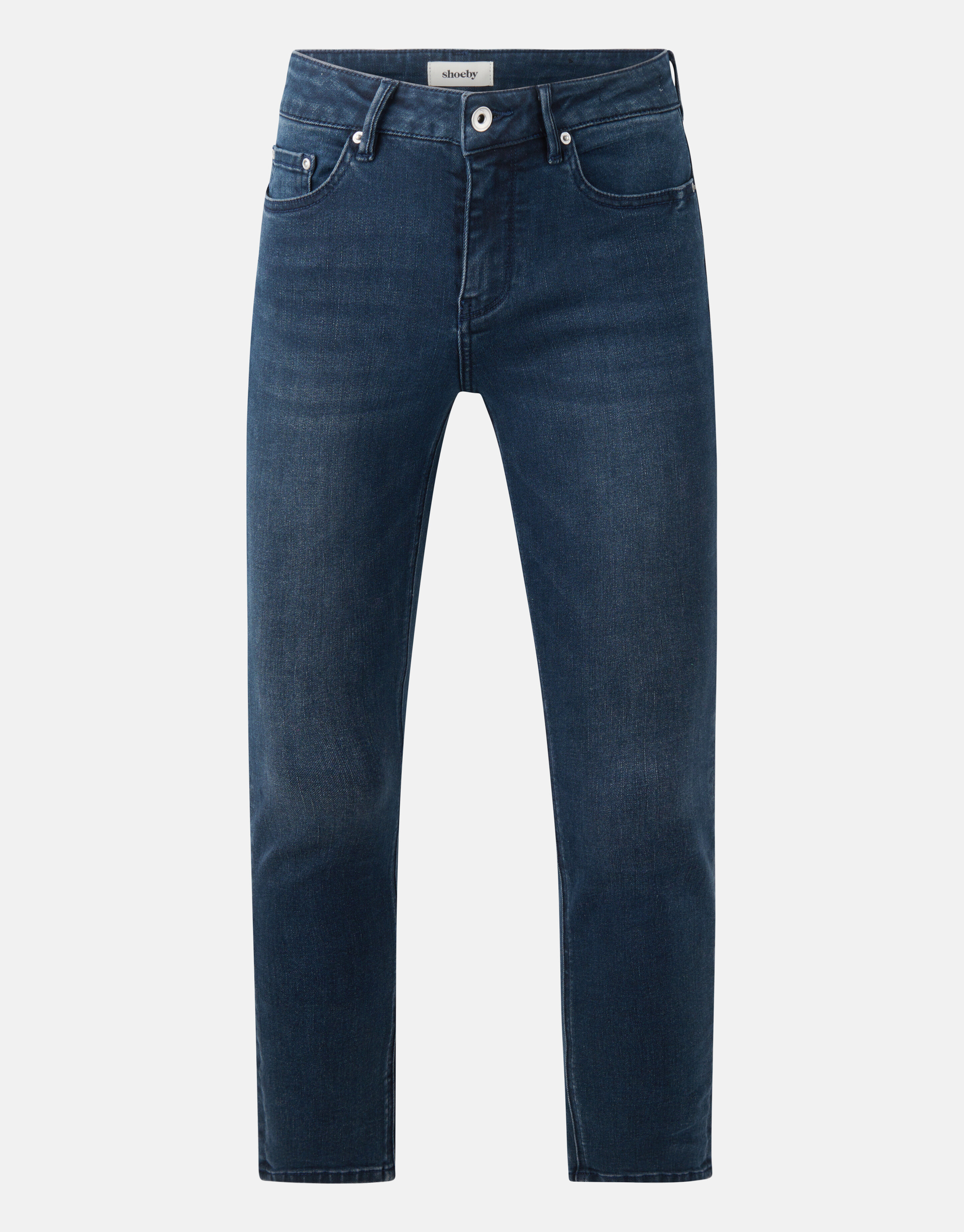 Skinny Jeans L28 Blauw/Zwart Eksept