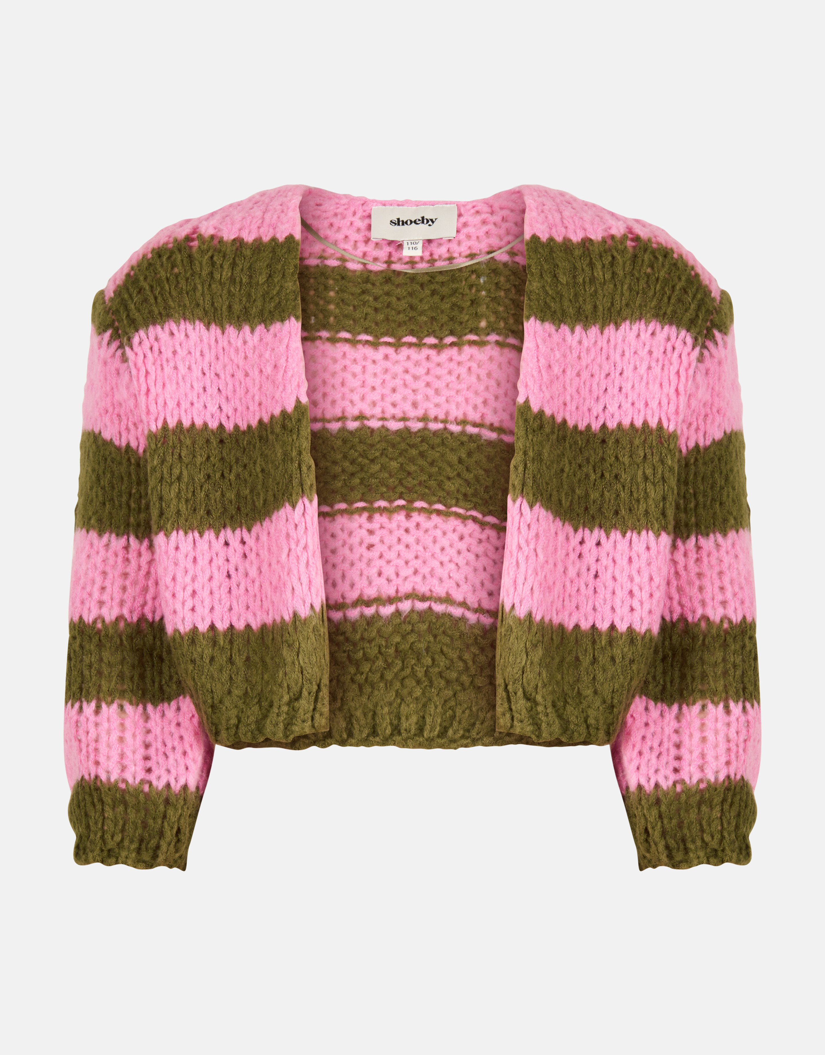 Gestreept Vest Donkergroen SHOEBY GIRLS