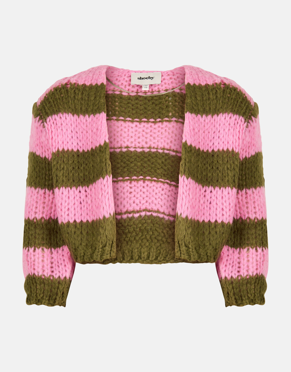 Gestreept Vest Donkergroen SHOEBY GIRLS