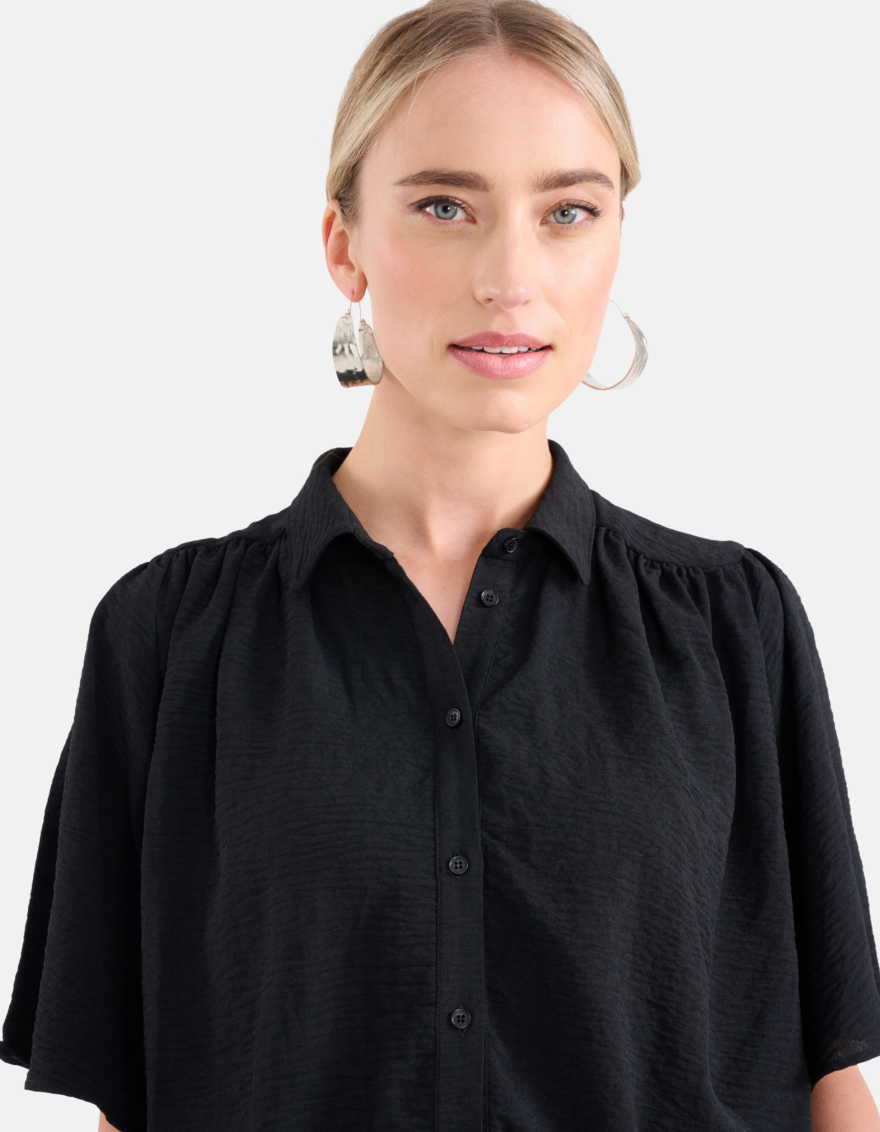 Structuur Top Zwart SHOEBY WOMEN