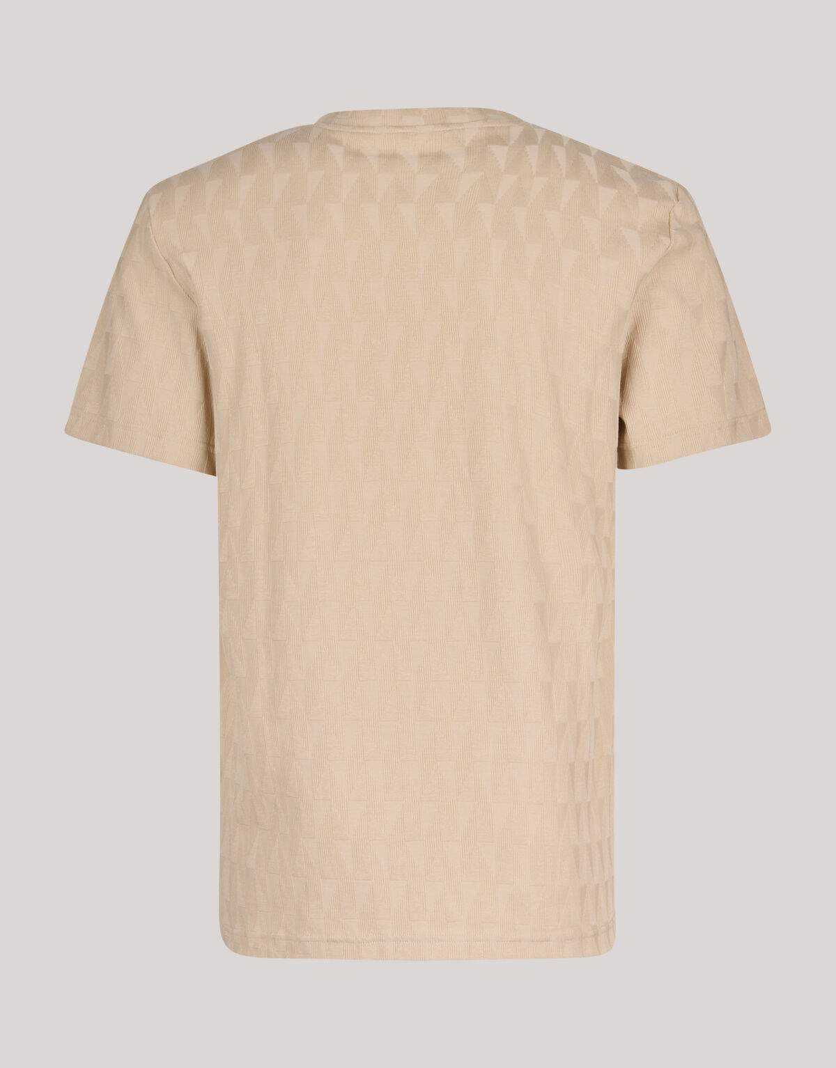 Jacquard T-Shirt Zand SHOEBY MEN