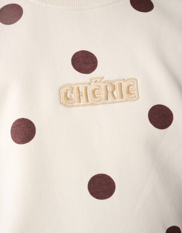 Stip Sweater Gebroken Wit SHOEBY GIRLS