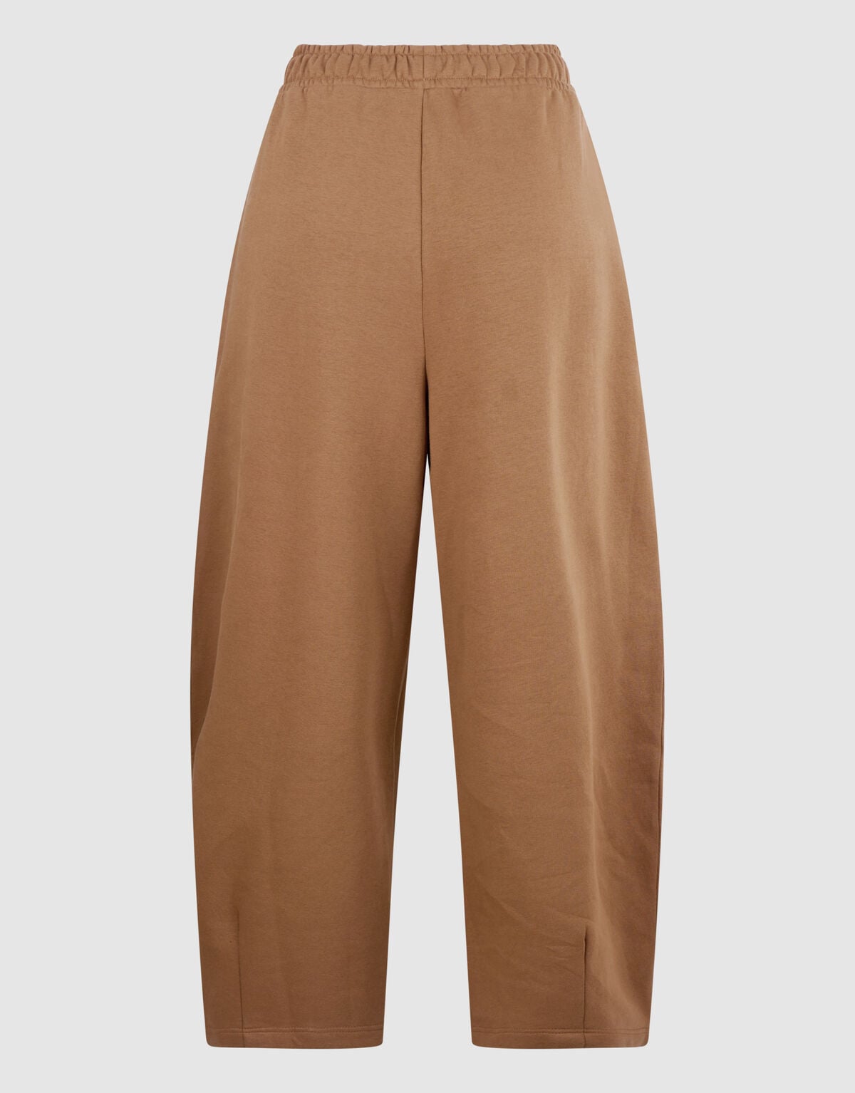 Loose Fit Sweat Broek Bruin SHOEBY WOMEN