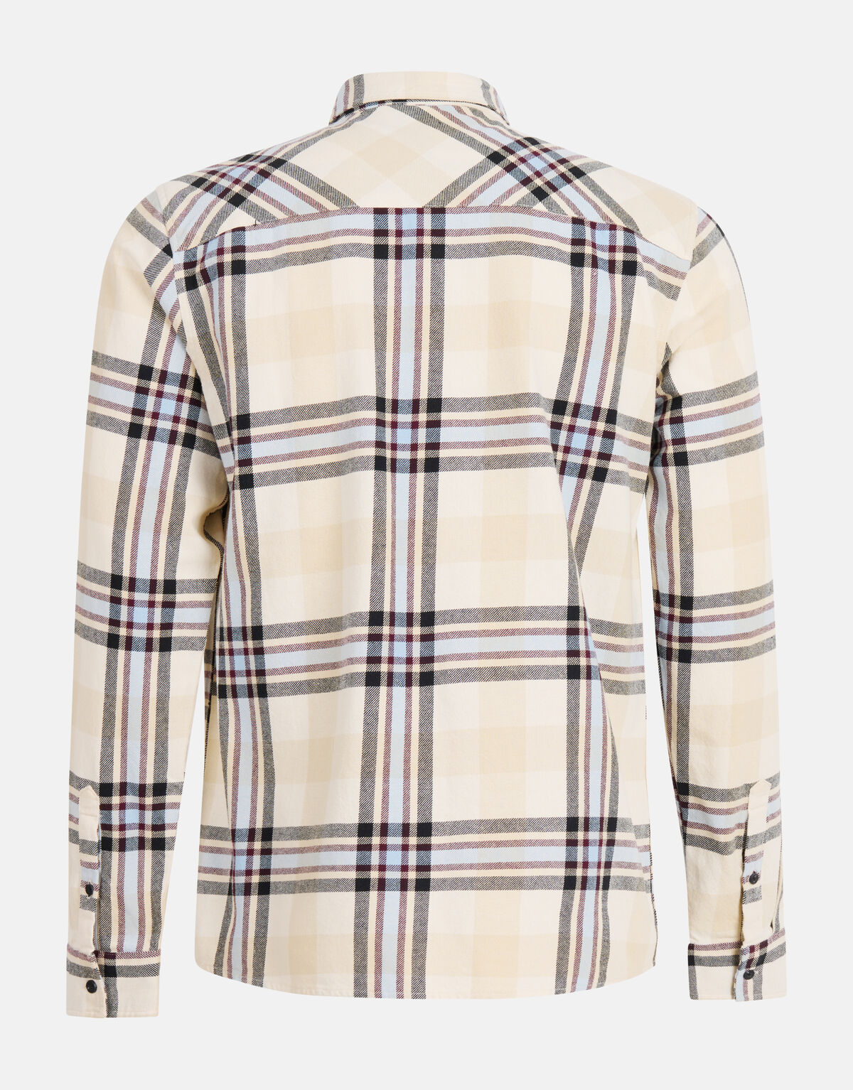 Ruiten Overhemd Gebroken Wit SHOEBY MEN