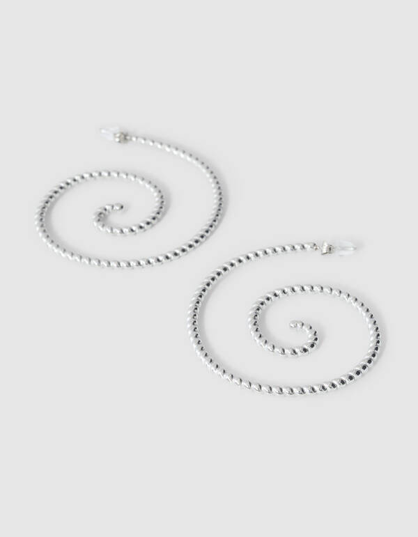 Spiral Oorbellen Zilver SHOEBY ACCESSOIRES