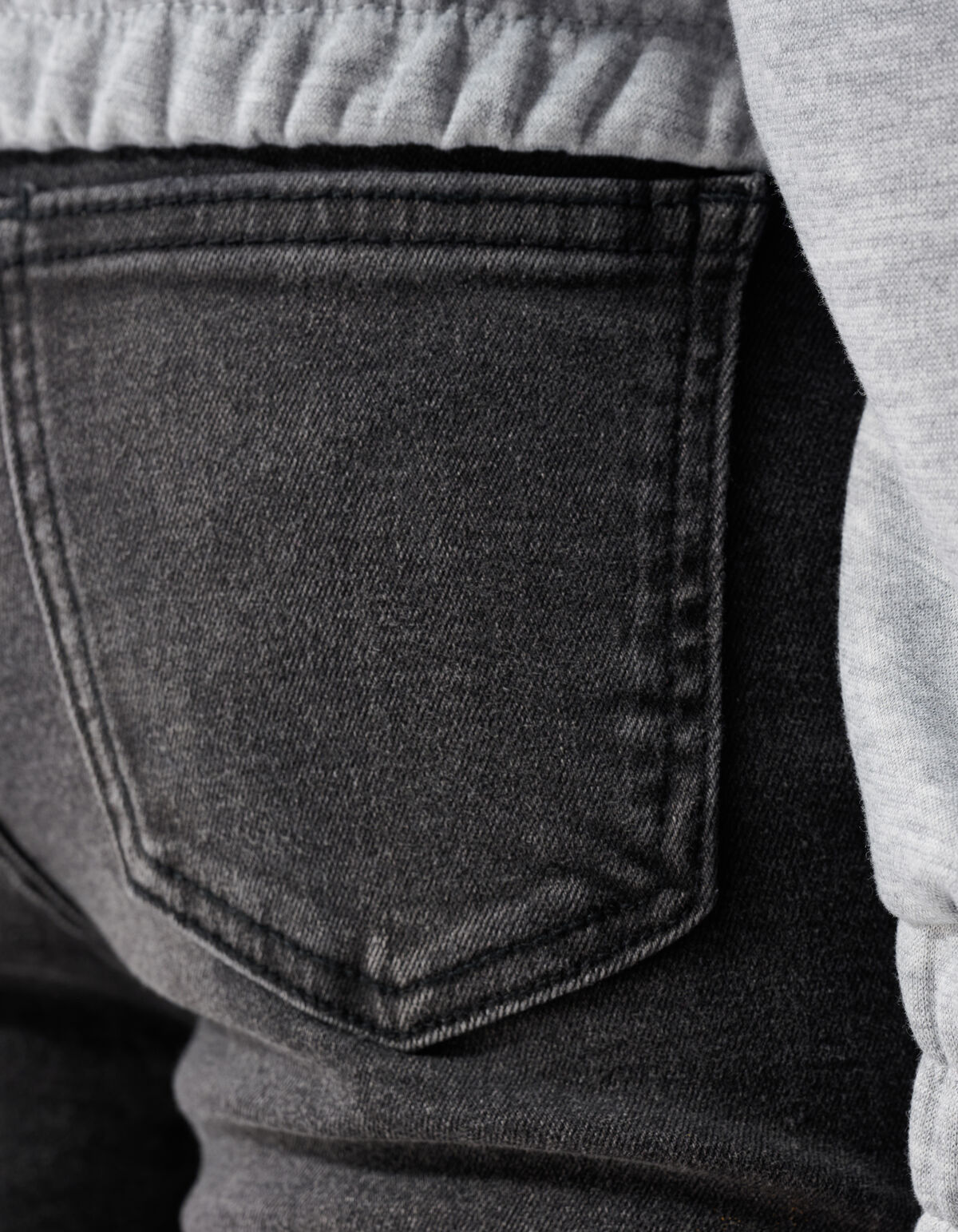 Flared Denim Jeans Zwart SHOEBY GIRLS