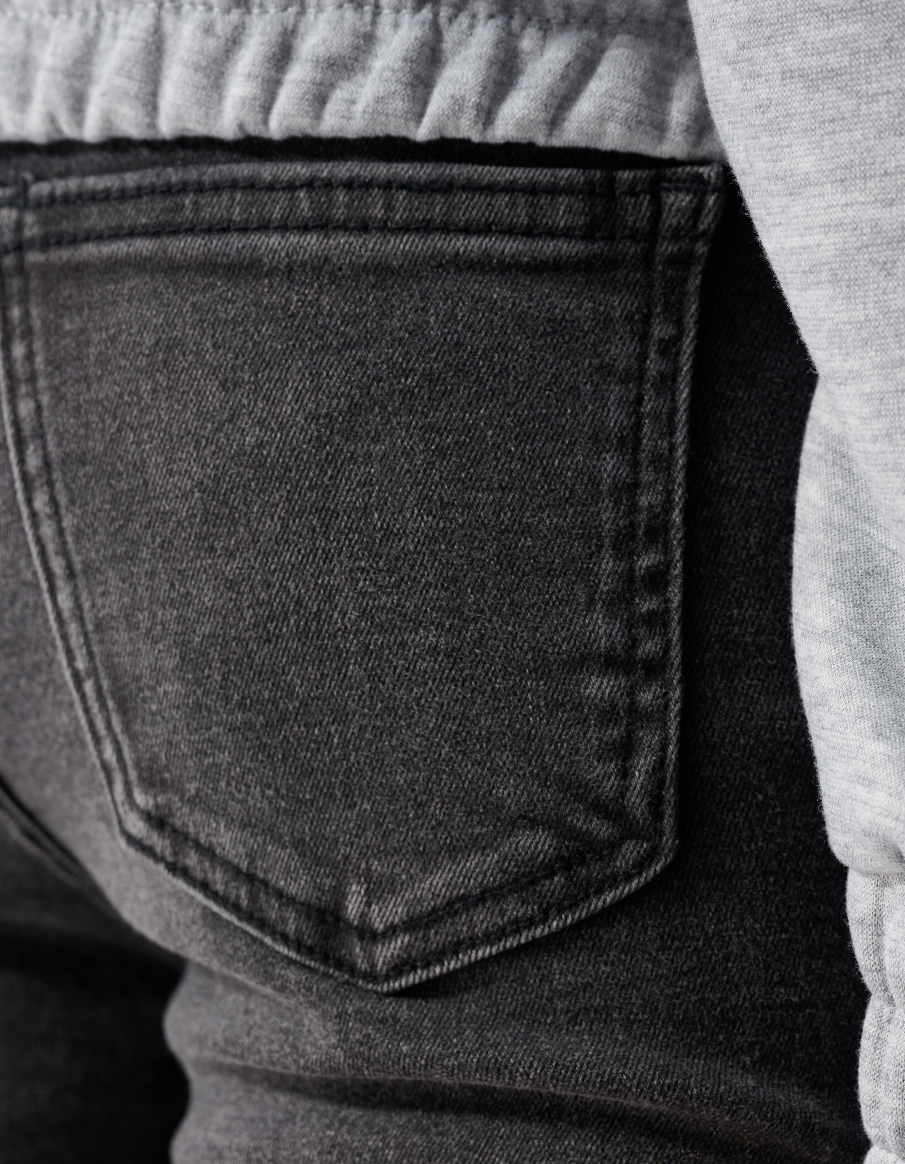 Flared Denim Jeans Zwart SHOEBY GIRLS