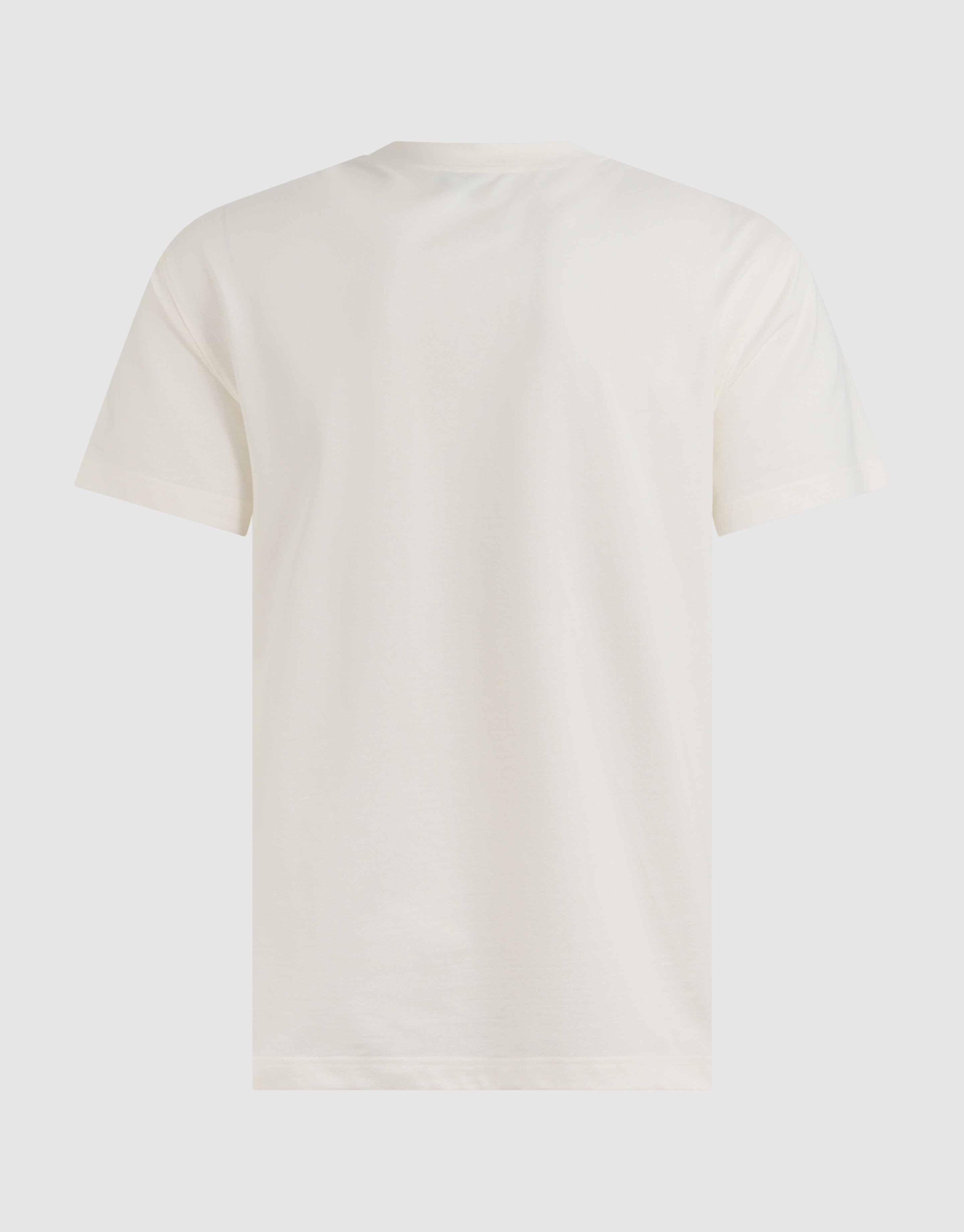 Stitched Artwork T-shirt Gebroken Wit SHOEBY MEN