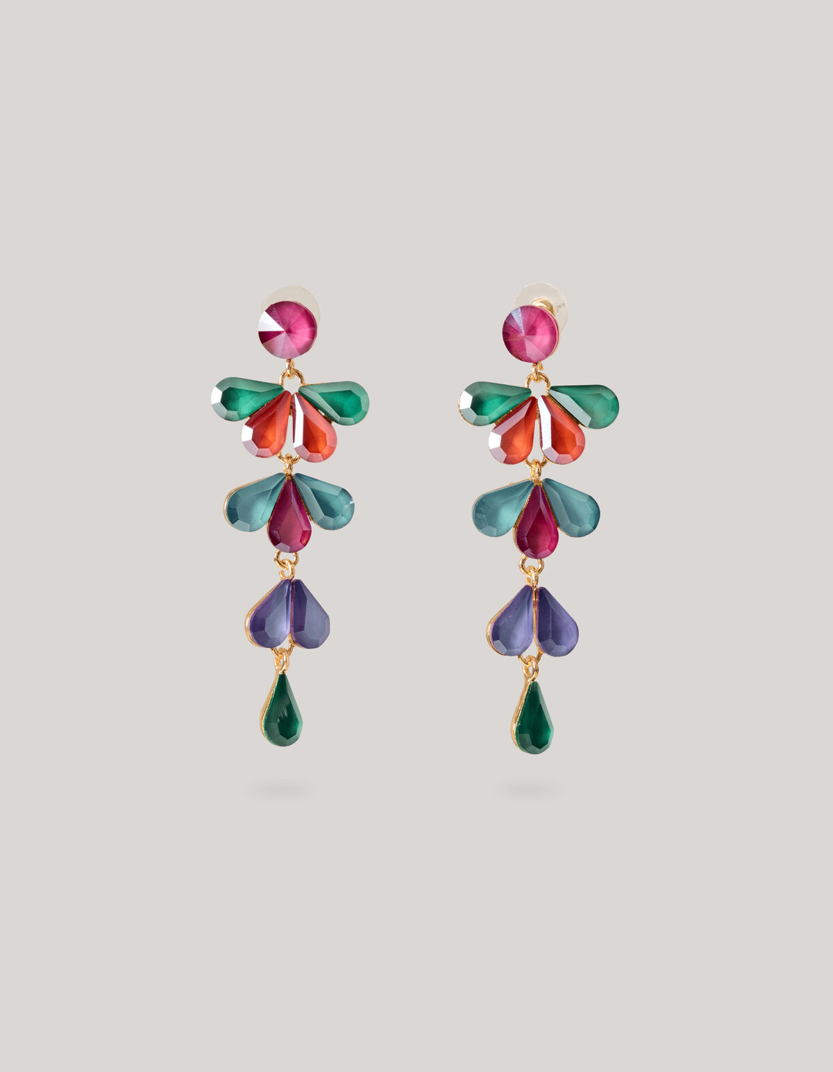 Leaf Oorbellen Multicolor SHOEBY ACCESSOIRES