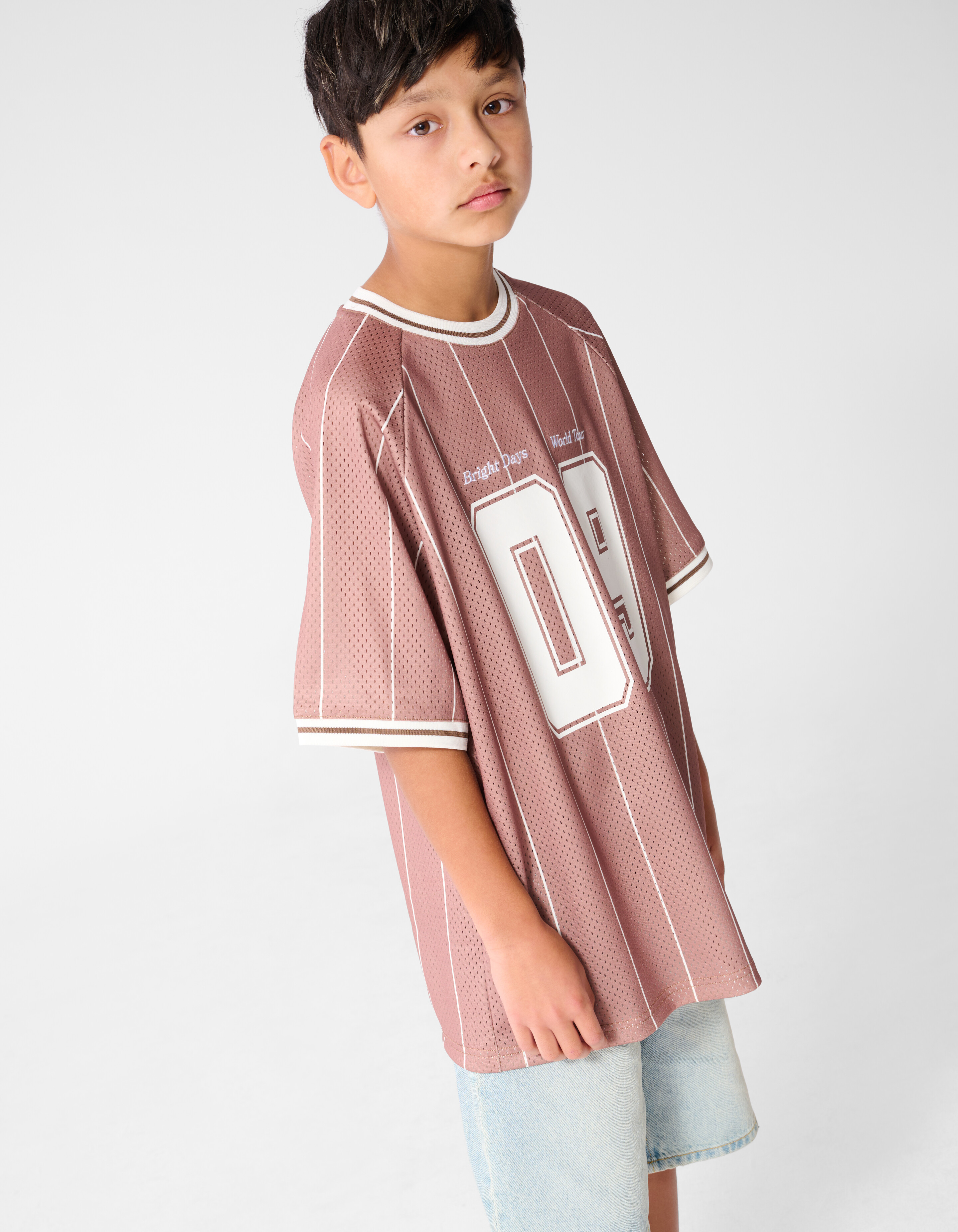Oversized Sporty T-shirt Bruin SHOEBY BOYS