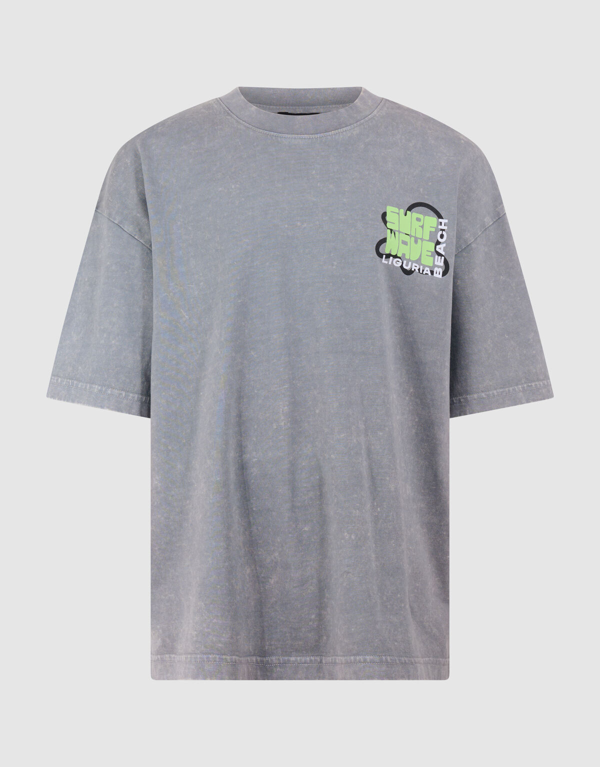 Surf Wave Artwork T-shirt Grijs SHOEBY BOYS