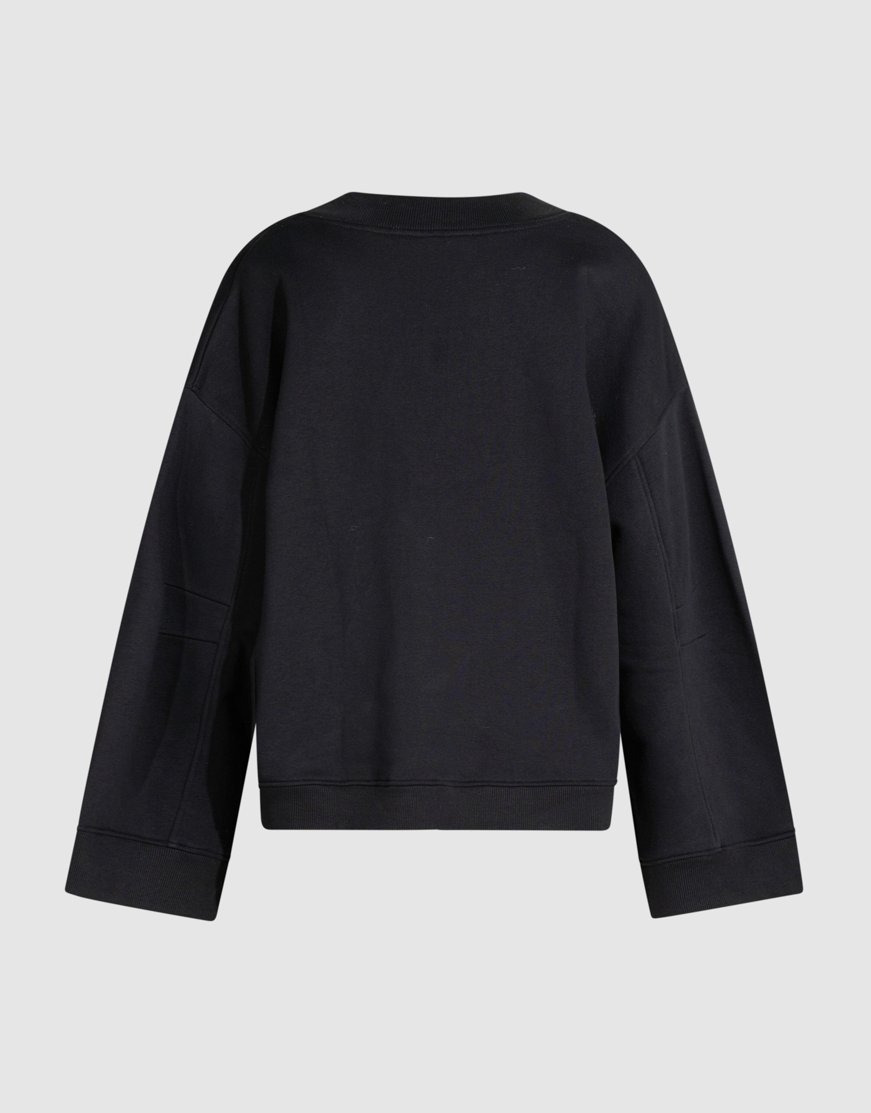 Oversized V-hals Sweater Zwart SHOEBY WOMEN