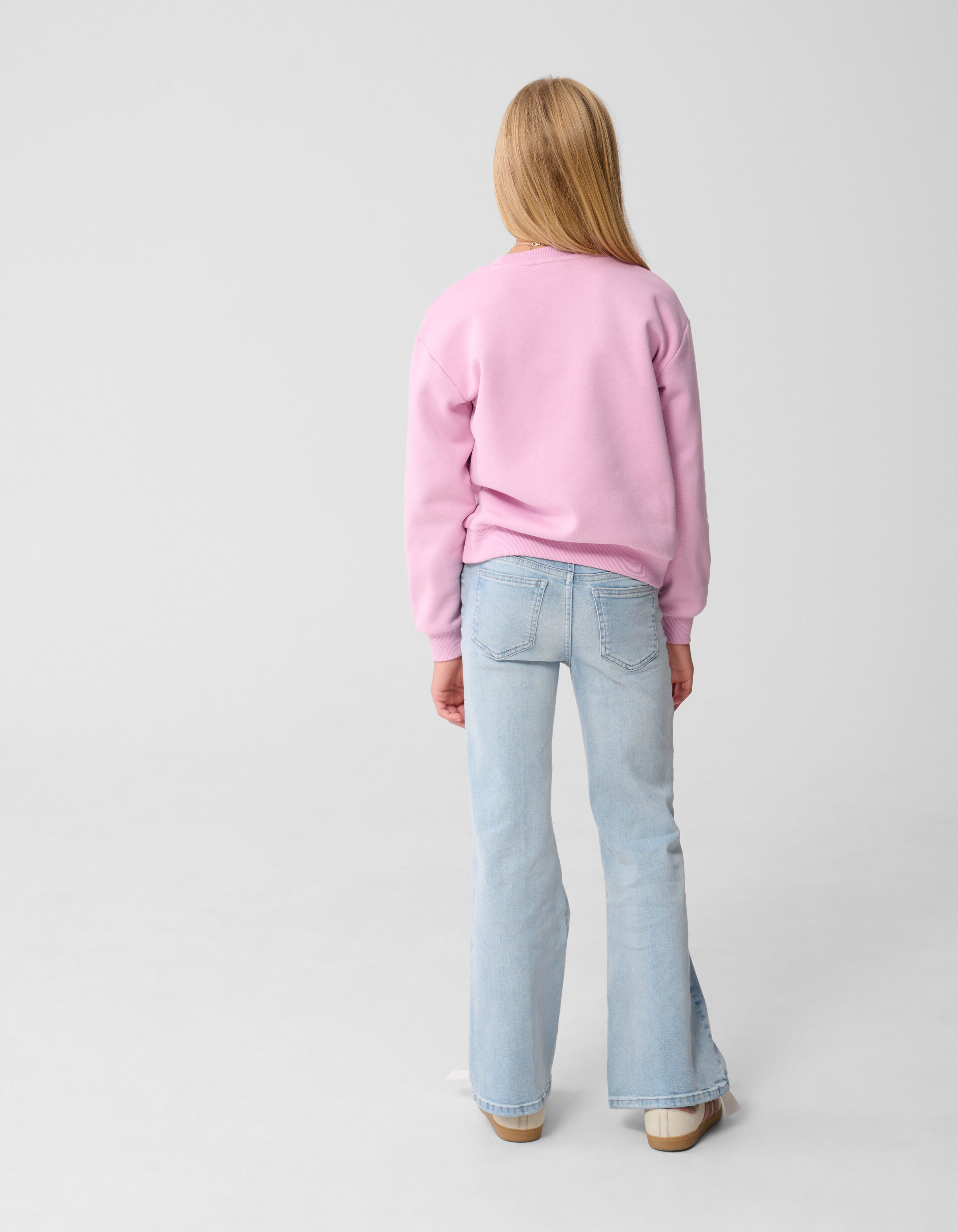Flared Fit Jeans Bleached SHOEBY GIRLS