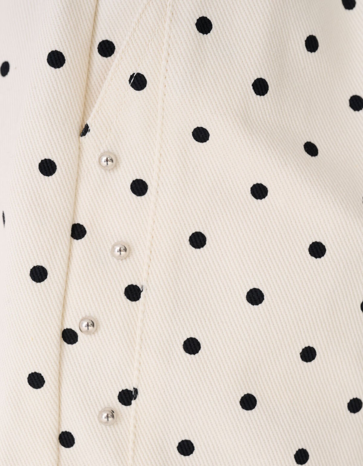 Polkadot Short Gebroken Wit SHOEBY GIRLS