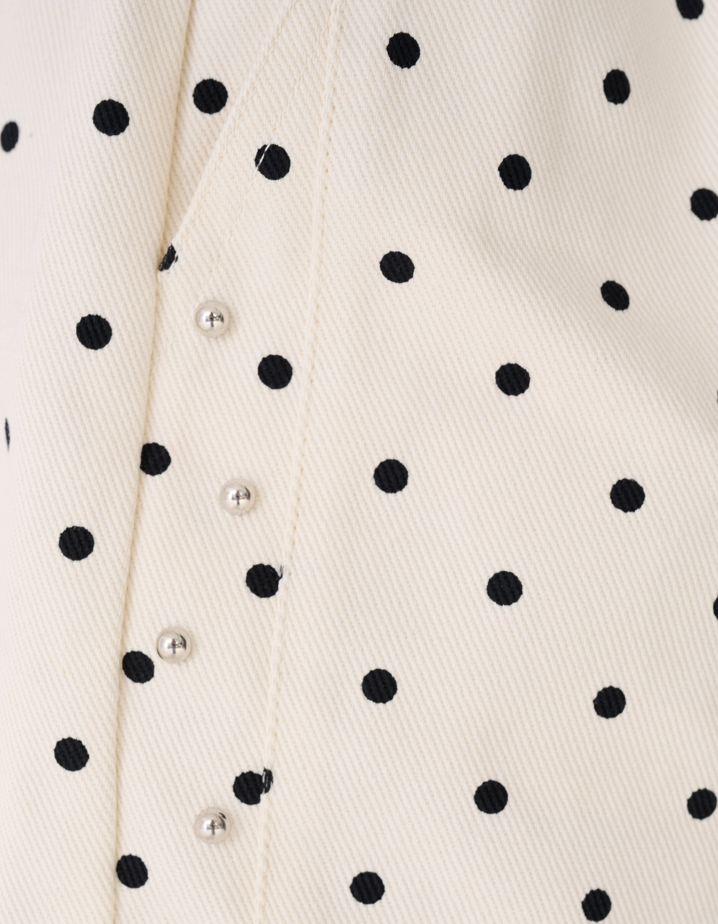 Polkadot Short Gebroken Wit SHOEBY GIRLS