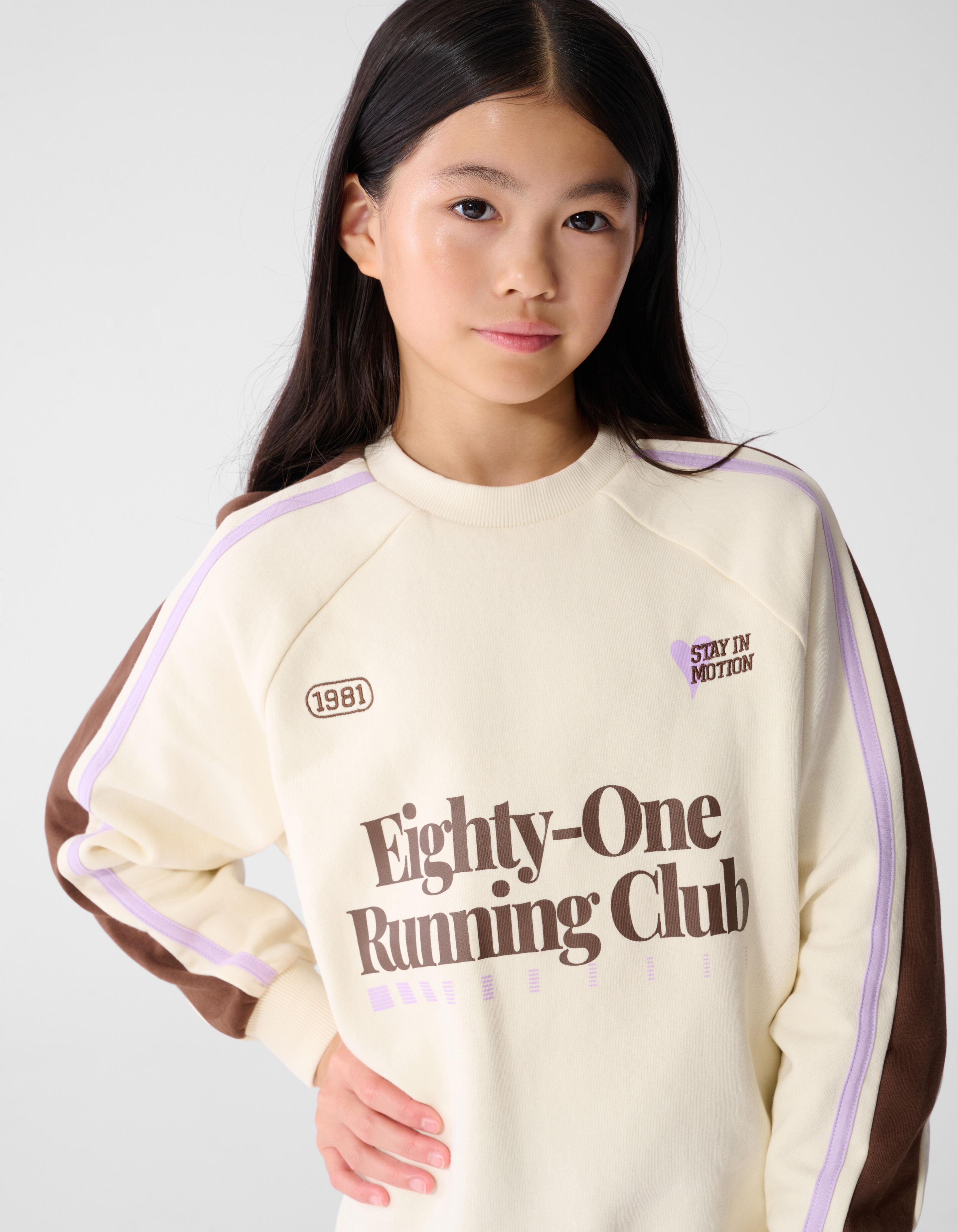 Big Sport Sweater Gebroken Wit SHOEBY GIRLS