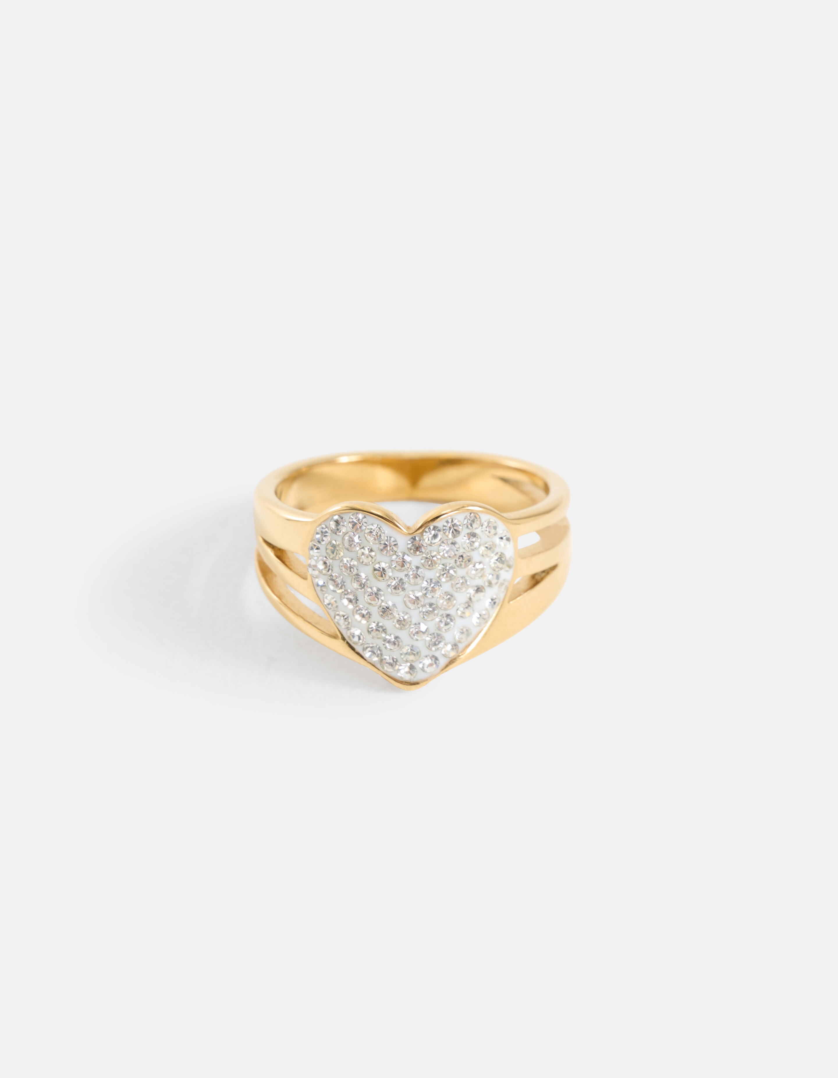Strass Heart Ring SHOEBY ACCESSOIRES