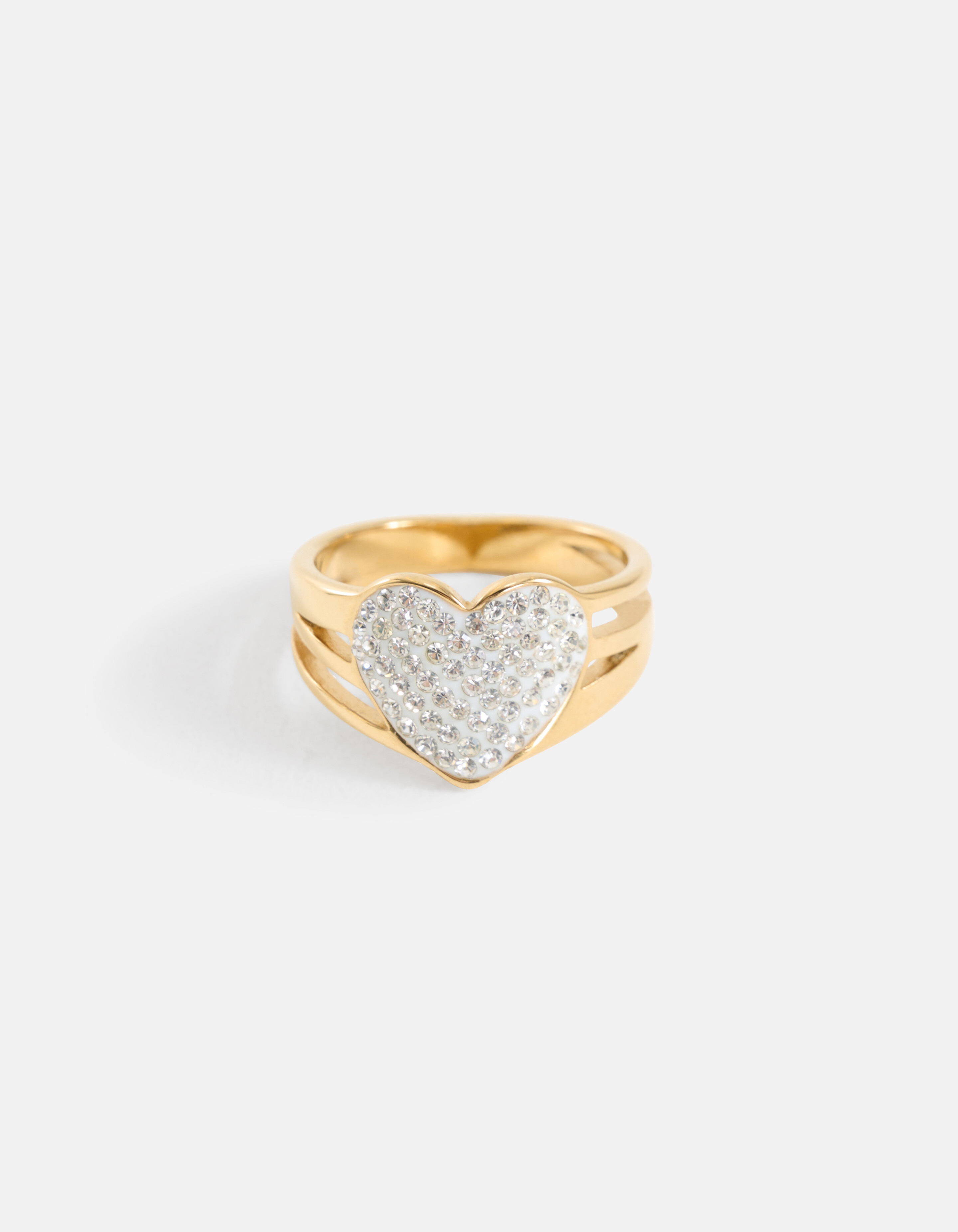 Strass Heart Ring SHOEBY ACCESSOIRES