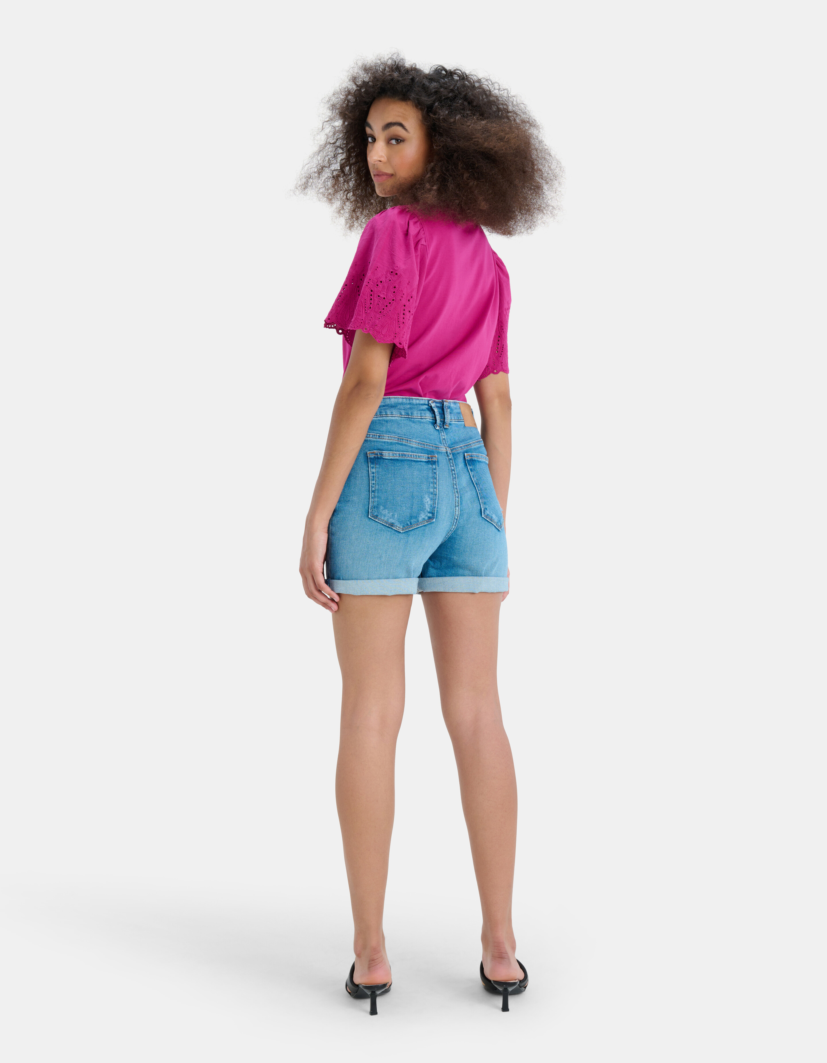 Nora Denim Short EKSEPT