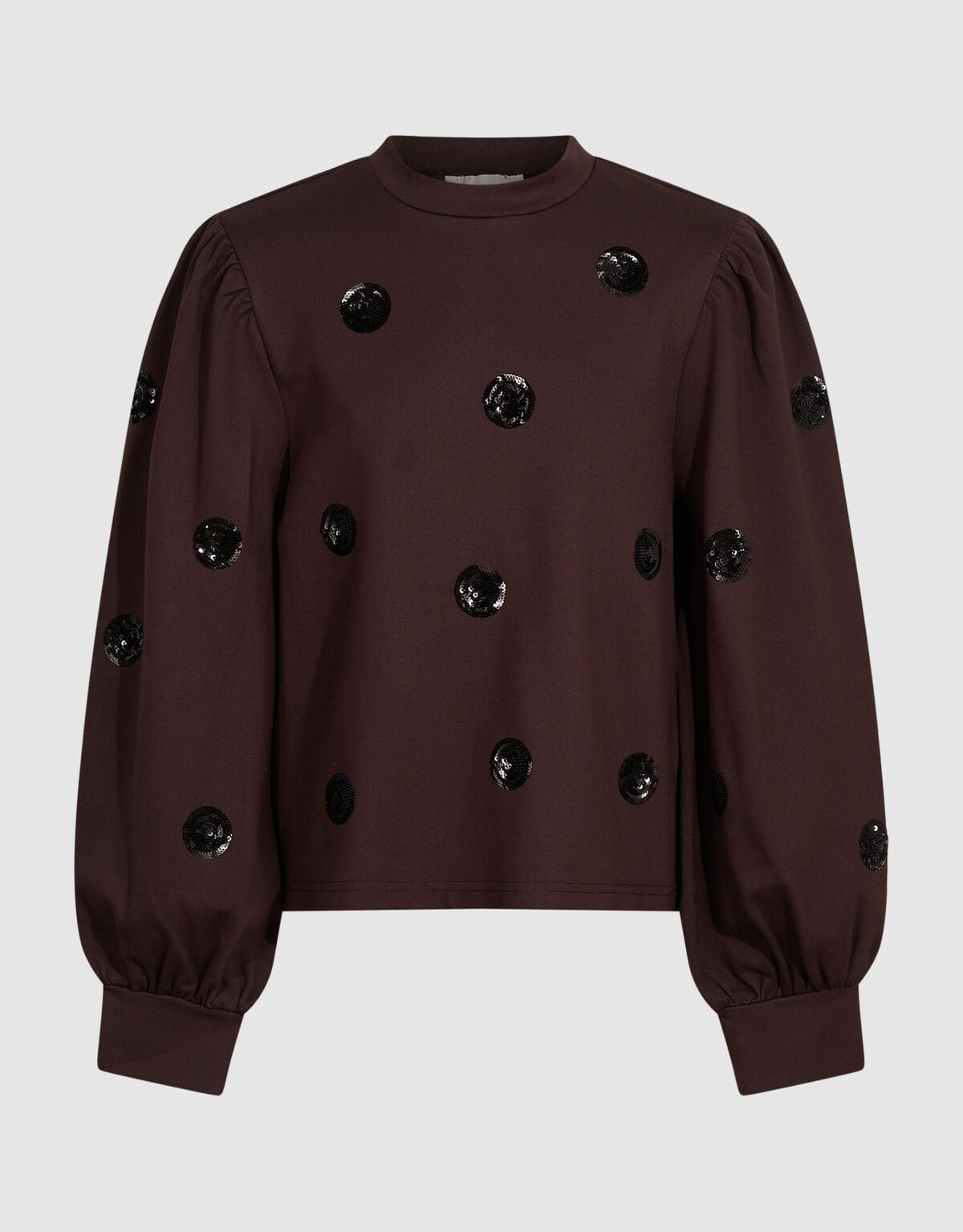 Pailletten Top Bruin SHOEBY GIRLS