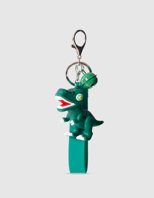 Grote Dino Sleutelhanger Groen SHOEBY ACCESSOIRES