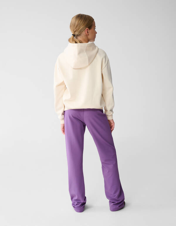 Vida Artwork Hoodie Gebroken Wit SHOEBY GIRLS