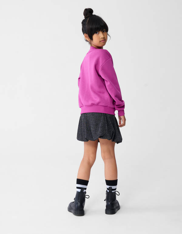 Two Way Sequin Sweater Roze SHOEBY GIRLS