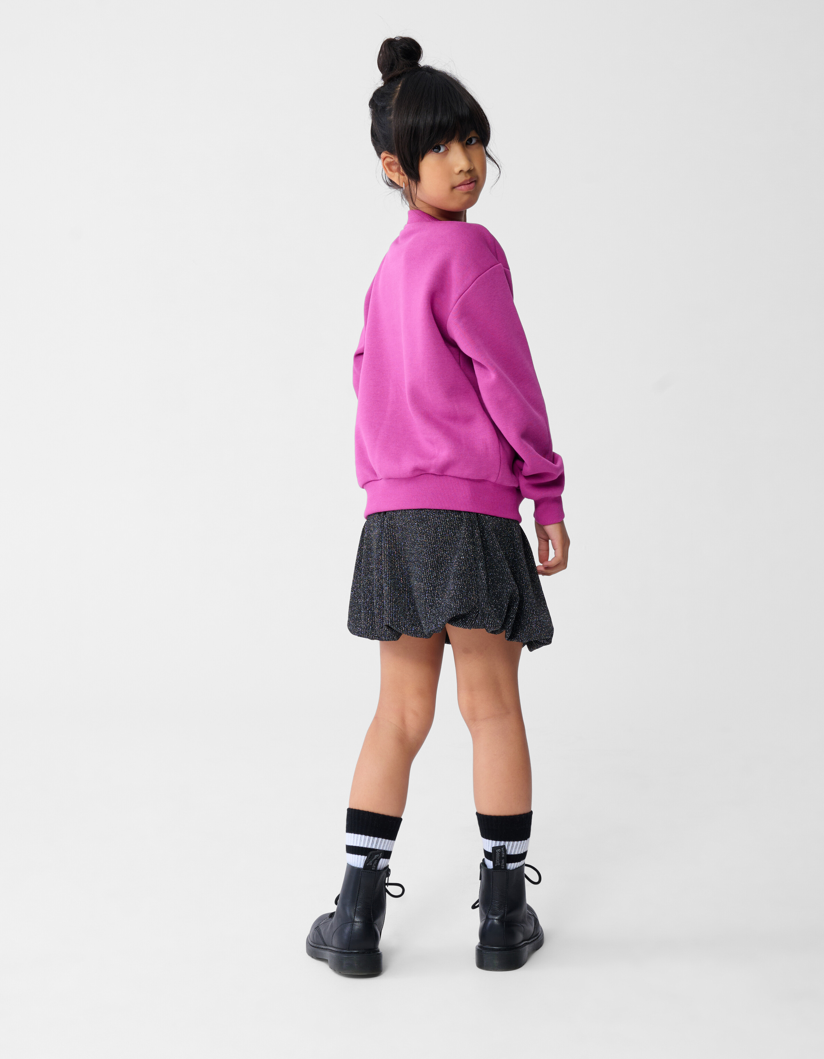 Two Way Sequin Sweater Roze SHOEBY GIRLS