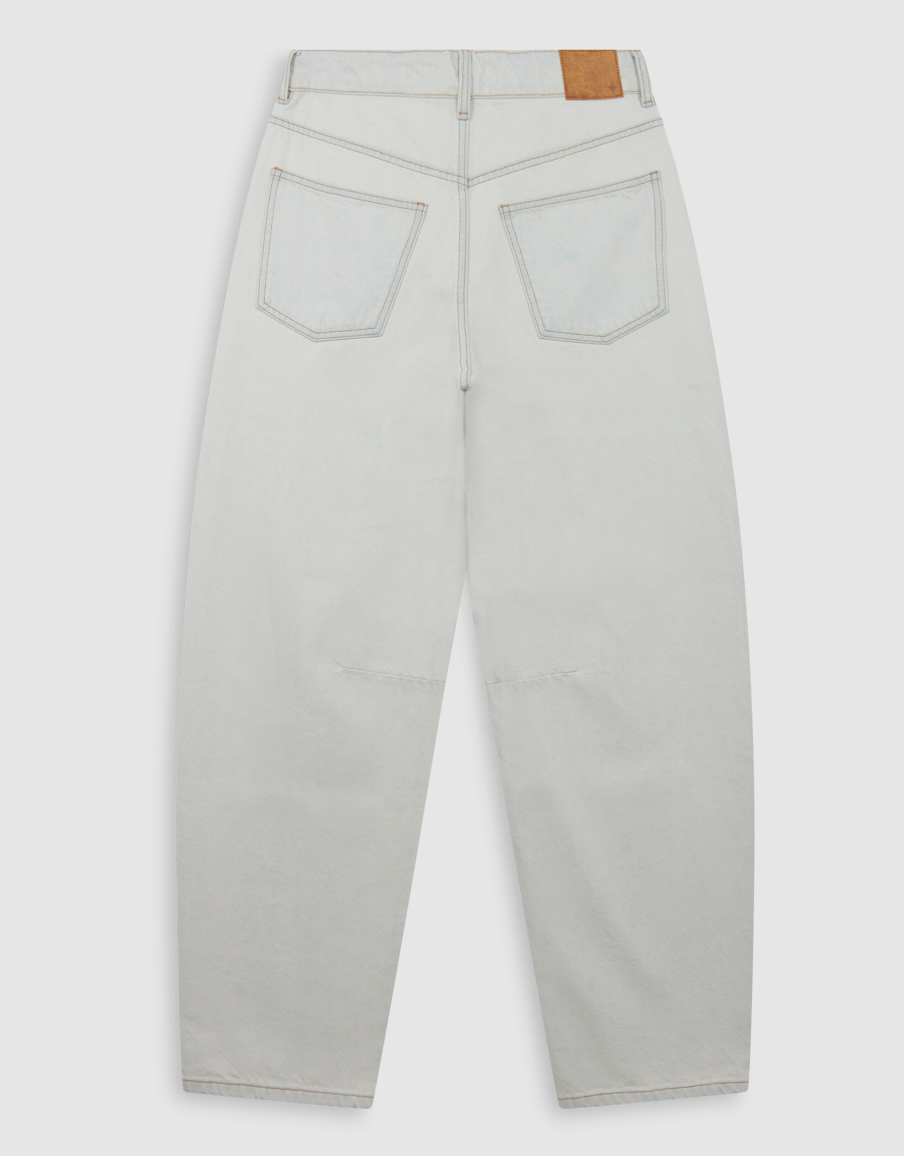 Fancy Button Barrel Fit Jeans Bleached SHOEBY WOMEN