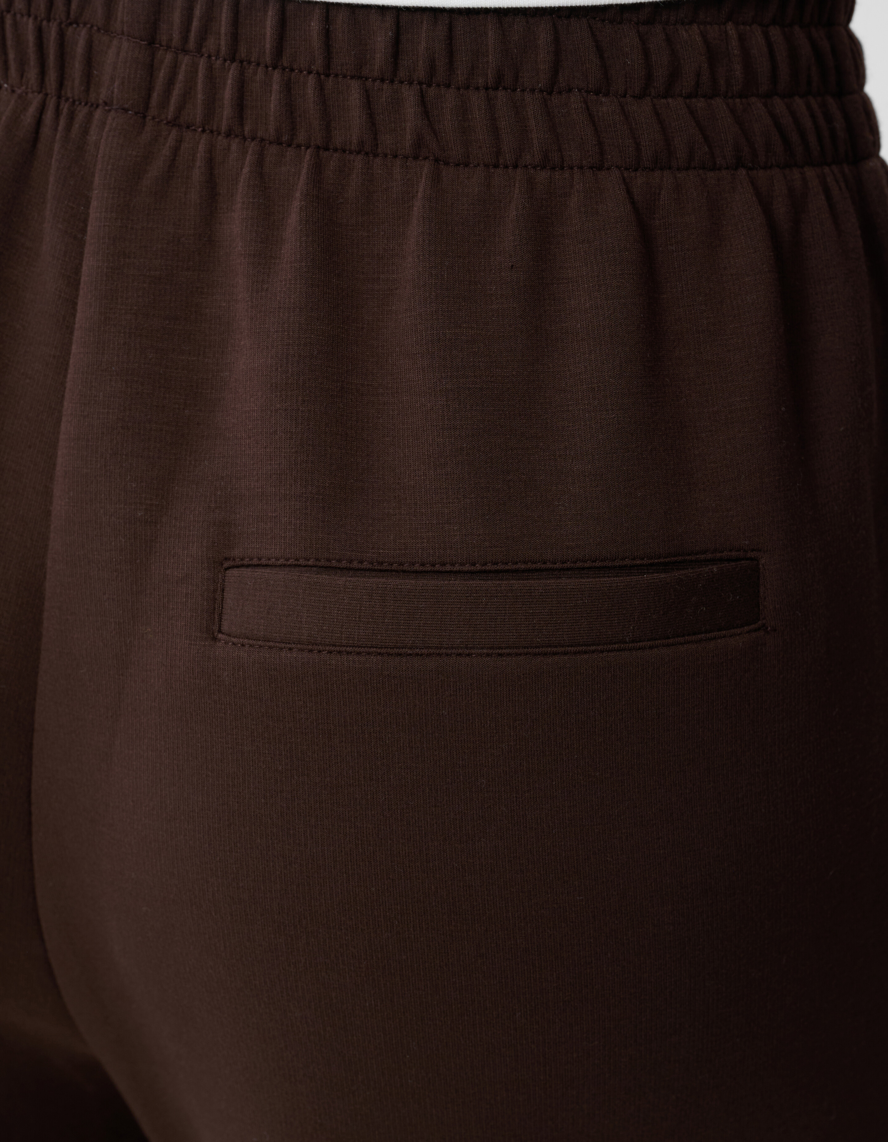Kanten Wide Leg Broek Bruin SHOEBY WOMEN