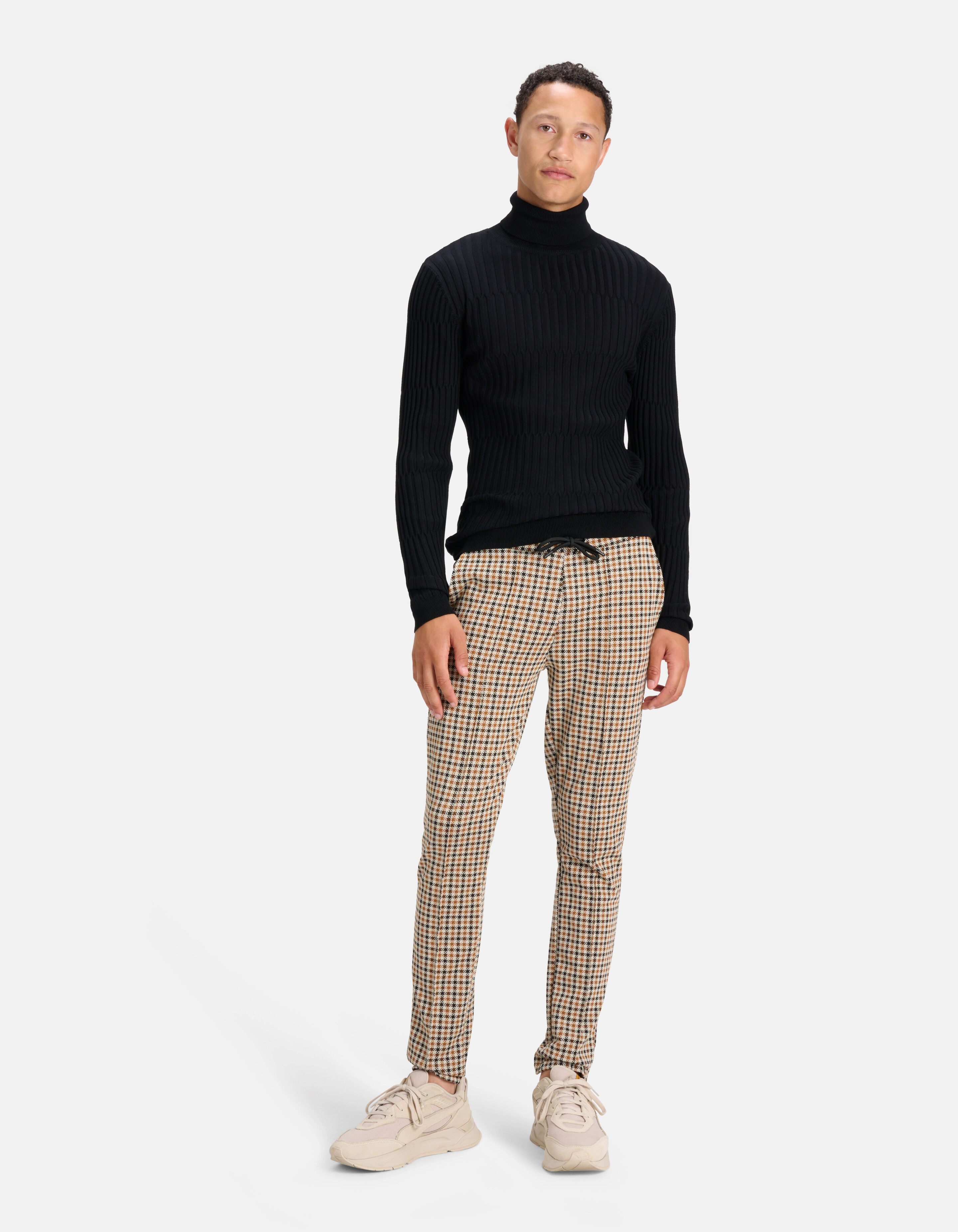 Ruiten Broek Bruin SHOEBY MEN