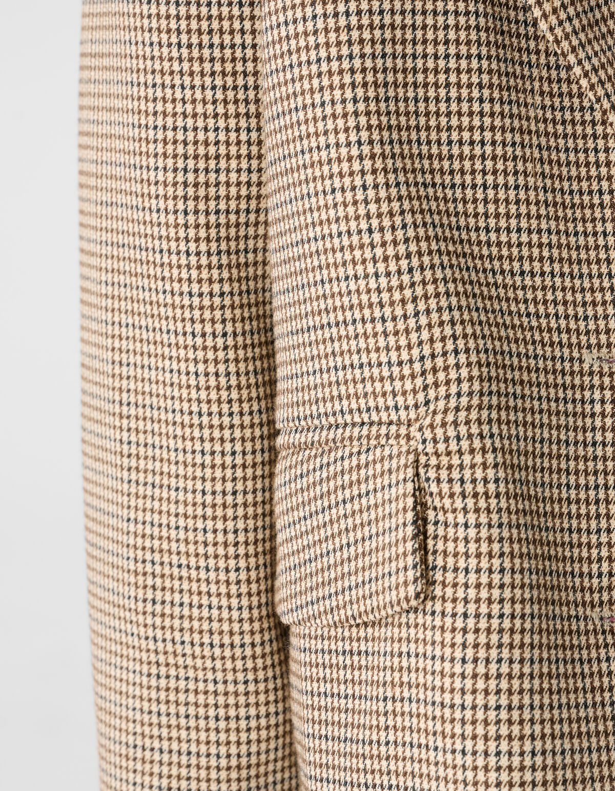 Cropped Ruiten Blazer Lichtbruin SHOEBY GIRLS